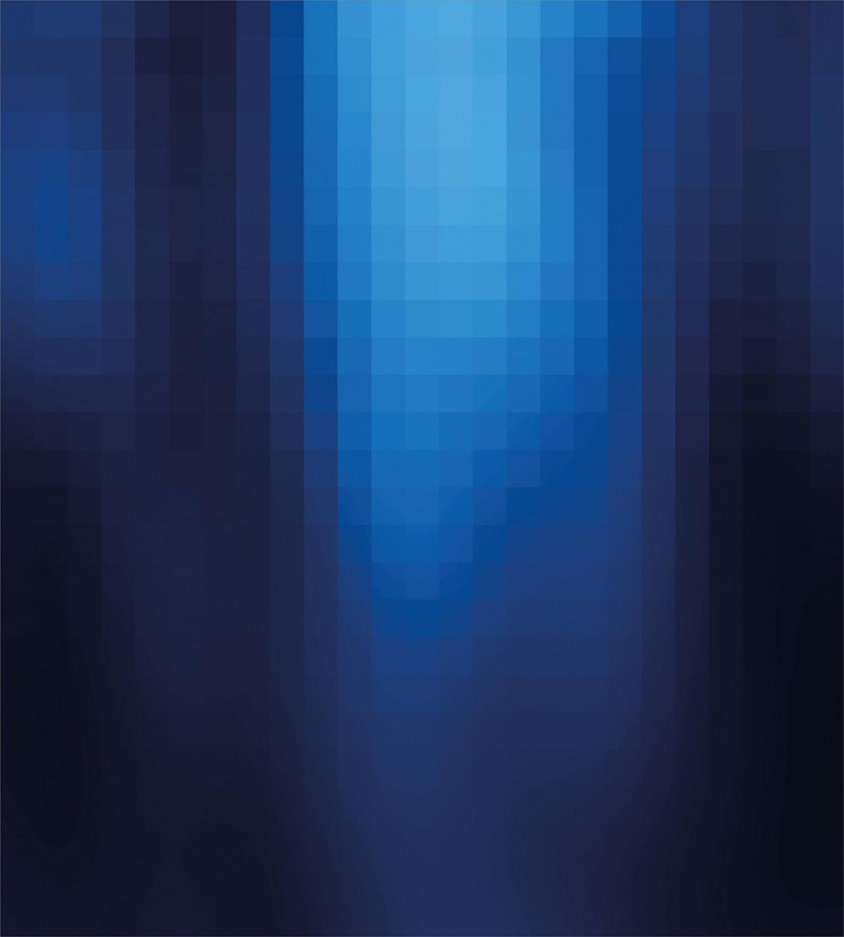 Blurry Mosaic Pixel Square — Pattern