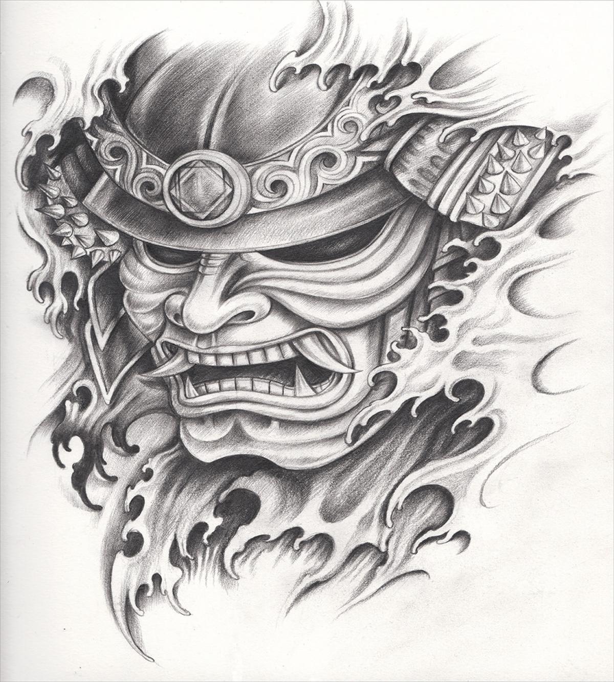 Warrior Samurai Art — Pattern