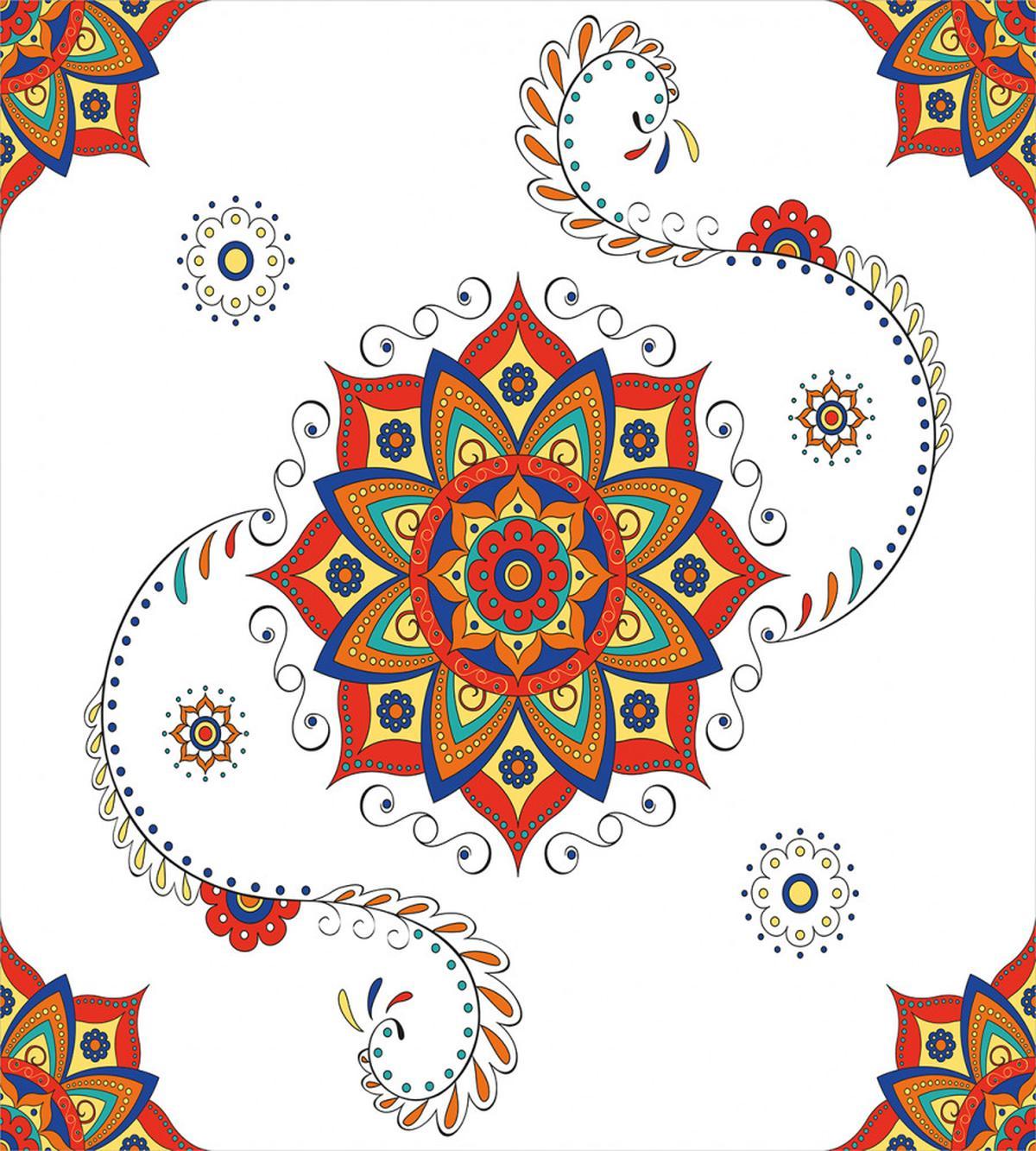 Lotus Inspired Swirled — Pattern