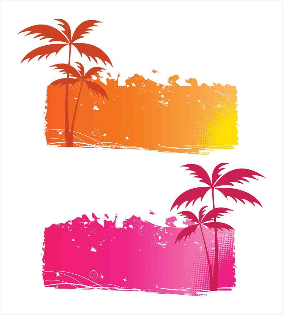 Tropical Grunge — Pattern