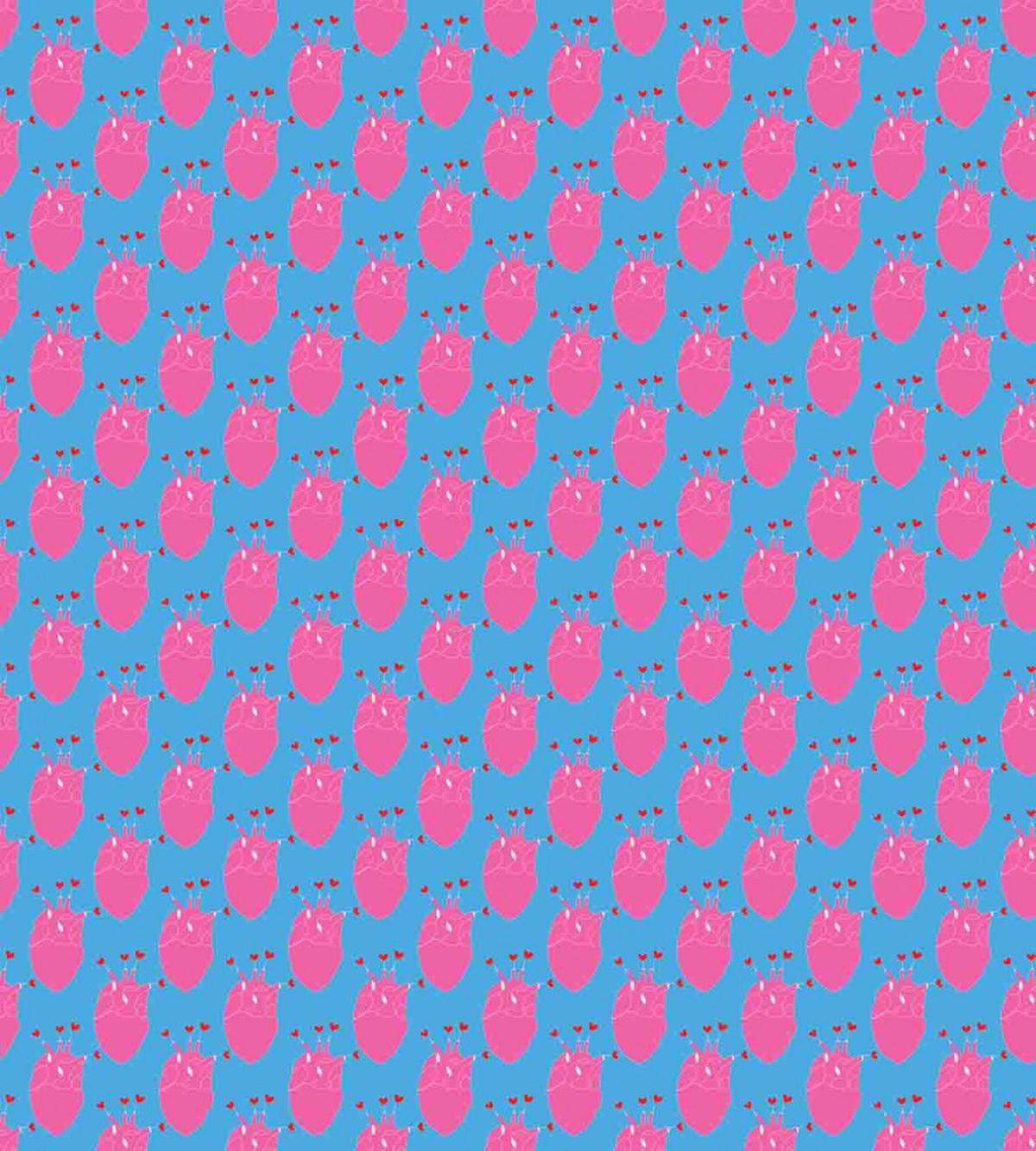 Human Heart Love Pattern — Pattern