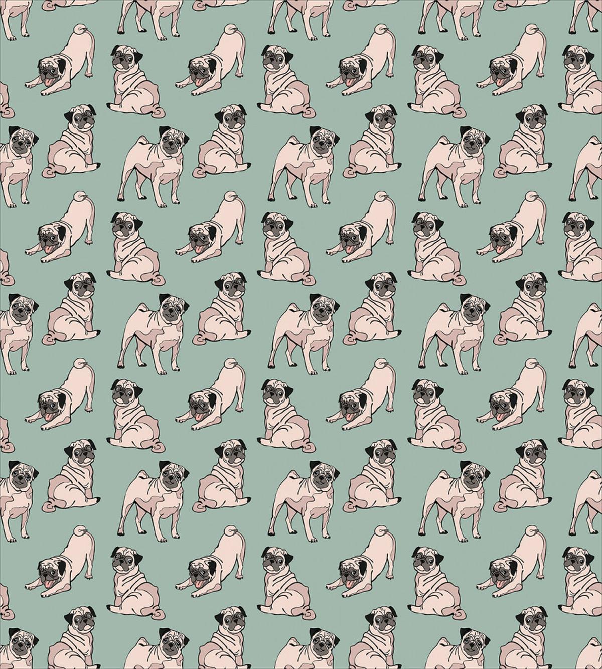 Sitting Stretching Dog — Pattern