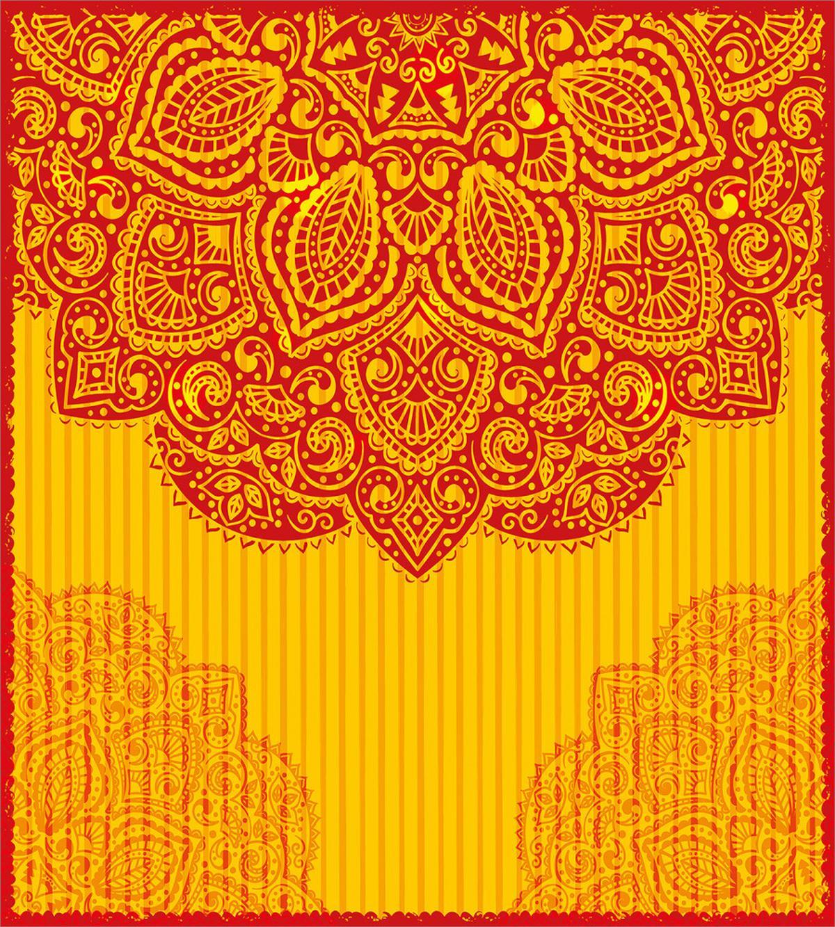Retro Traditional Design — Pattern