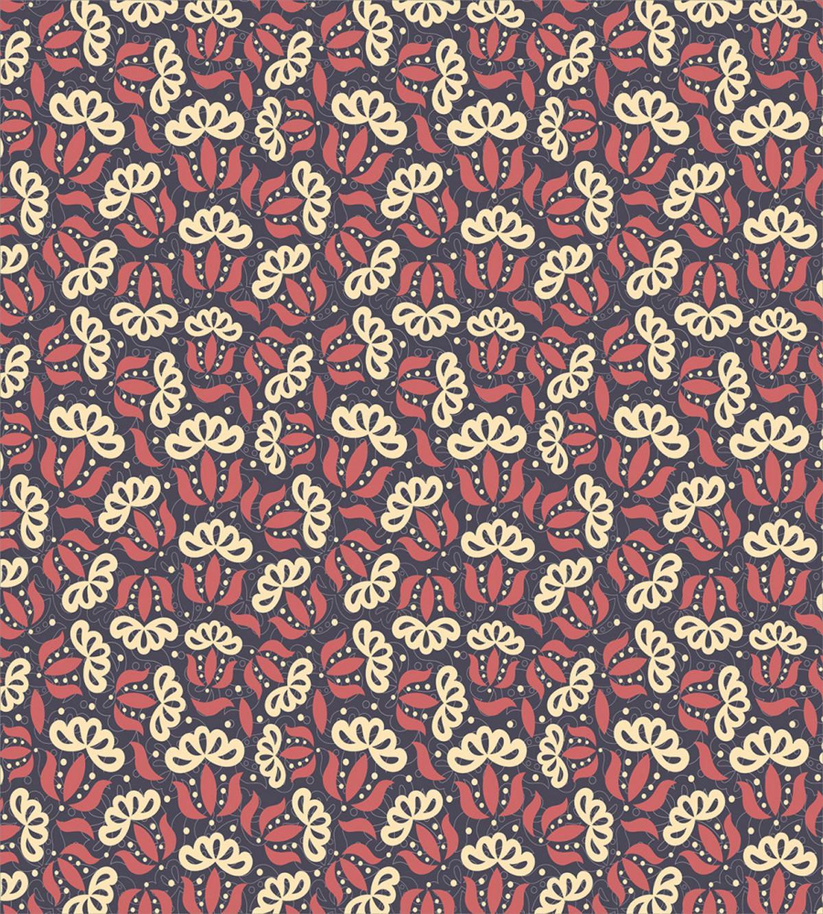 Primitive Lily Burst Art — Pattern