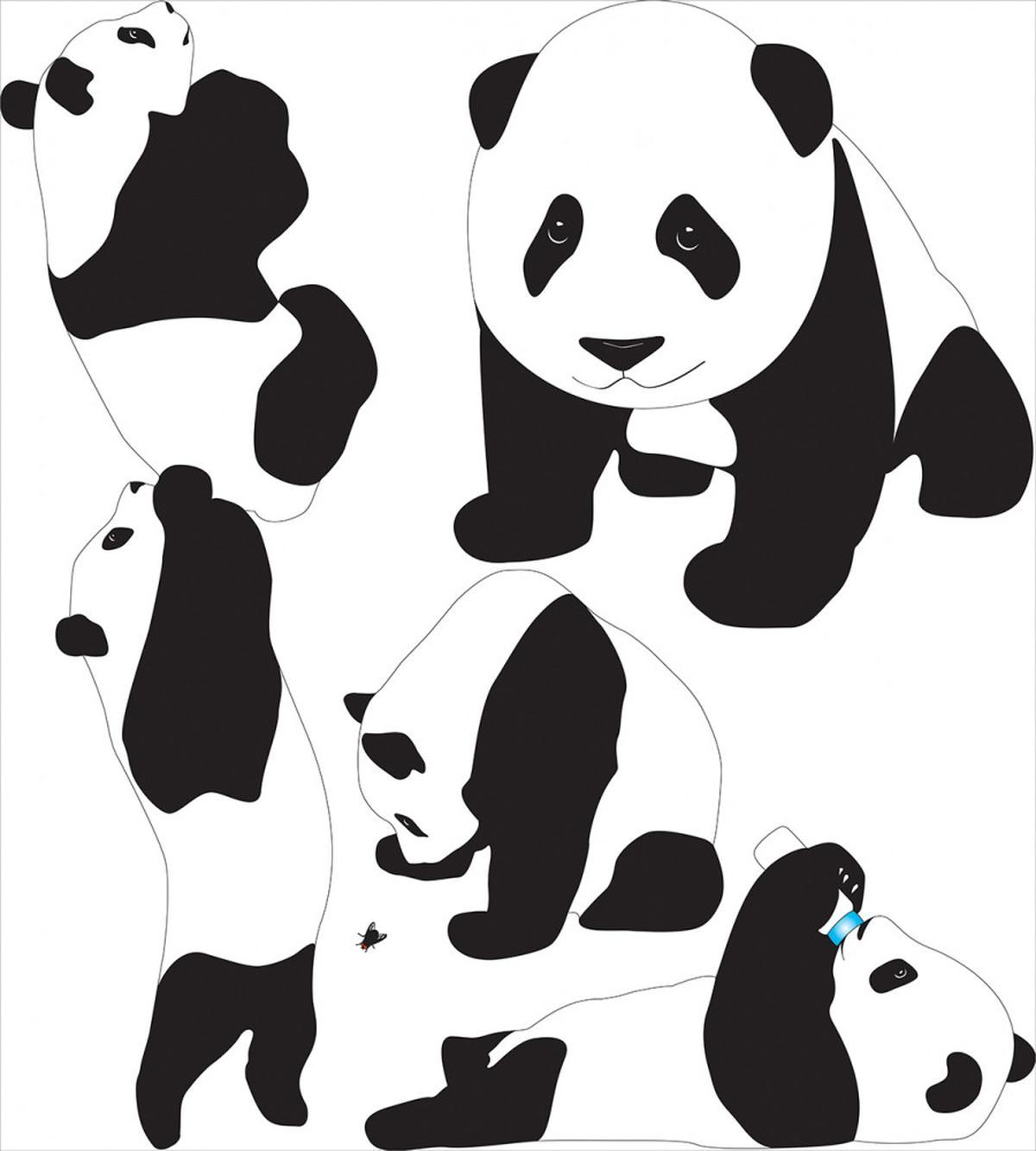 Baby Pandas — Pattern