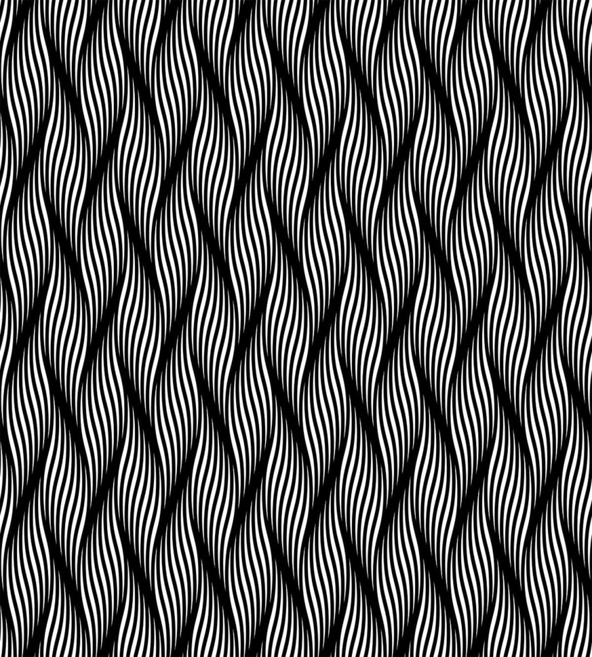 Modern Swirling Effect Lines — Pattern