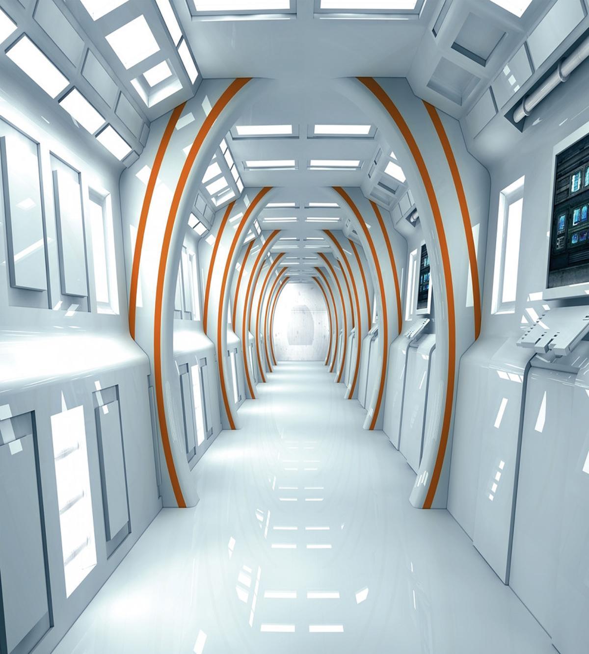 Spaceship Hallway — Pattern