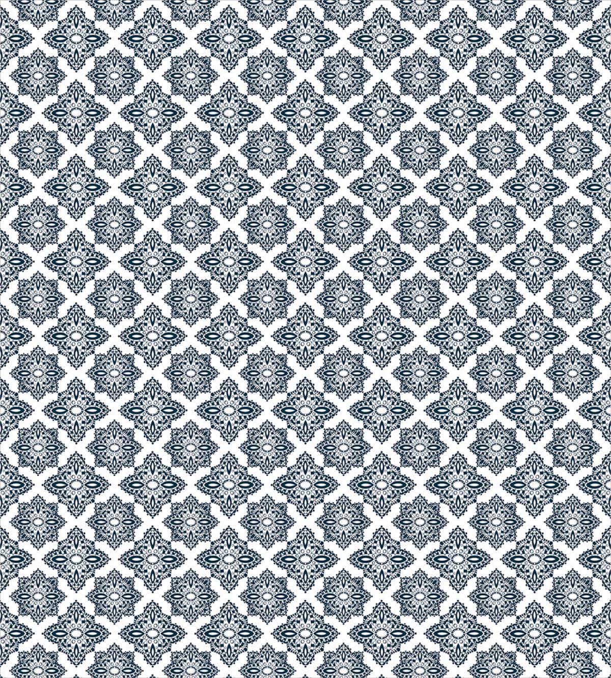 Oval Shapes Stars — Pattern