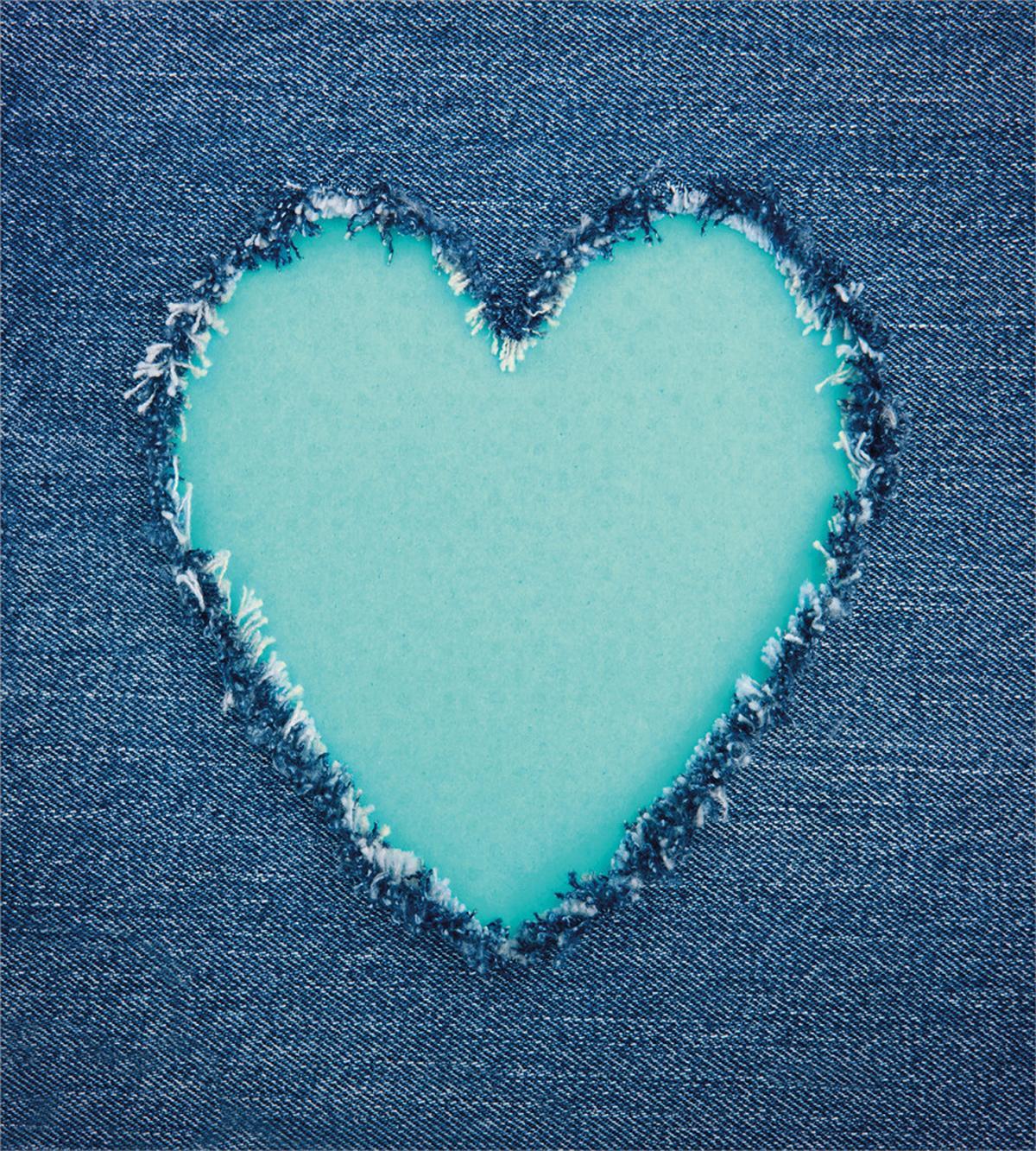 Denim Heart Love — Pattern