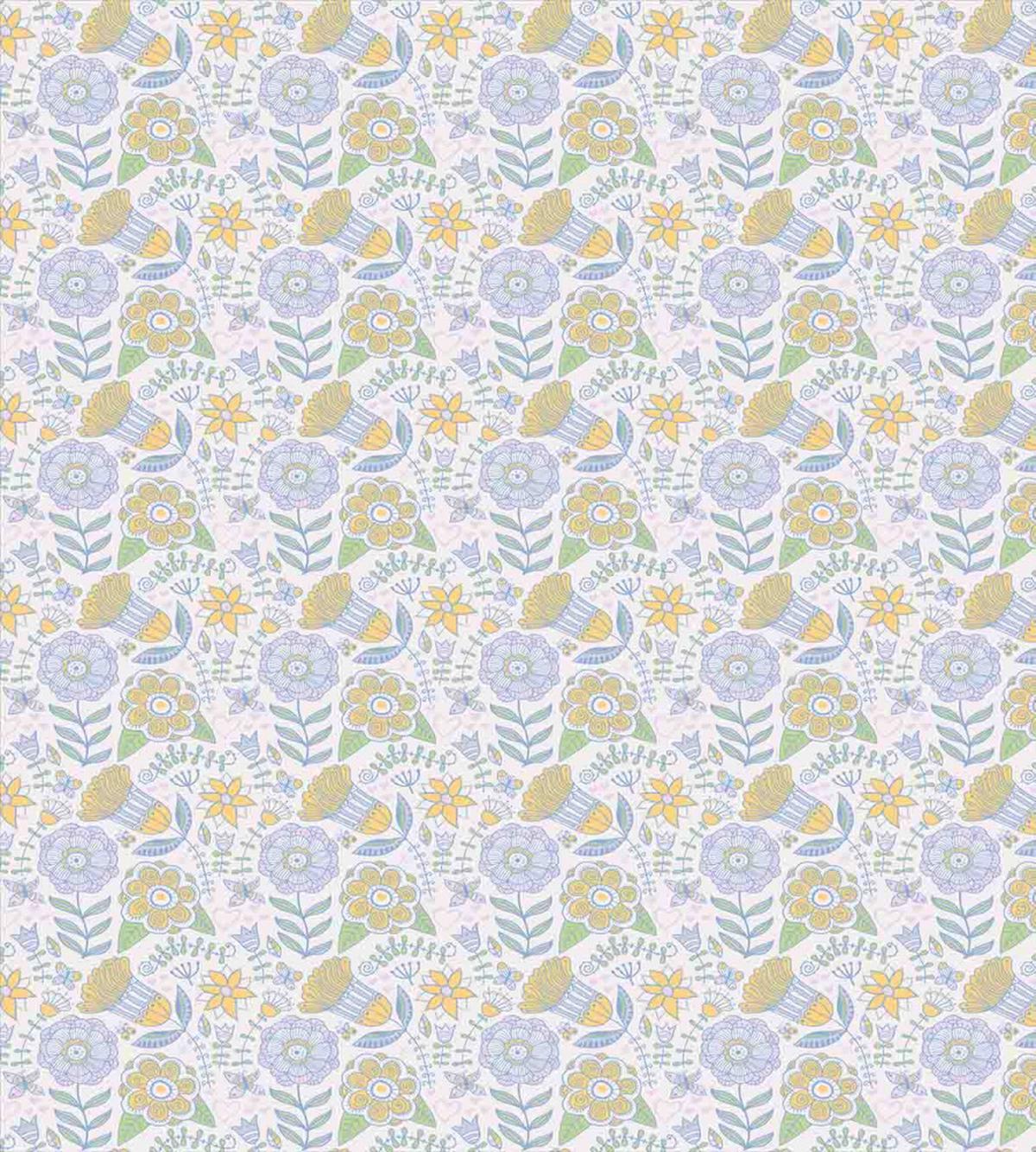 Doodle Nature Scroll — Pattern