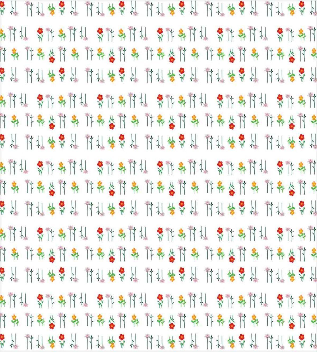 Blossoming Daisy Field — Pattern