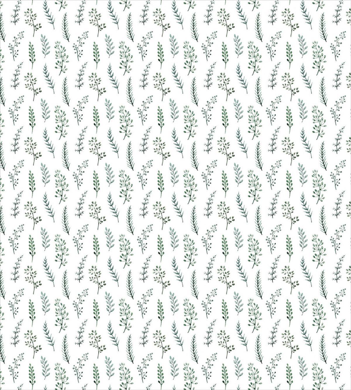 Watercolor Botanical Herbs — Pattern