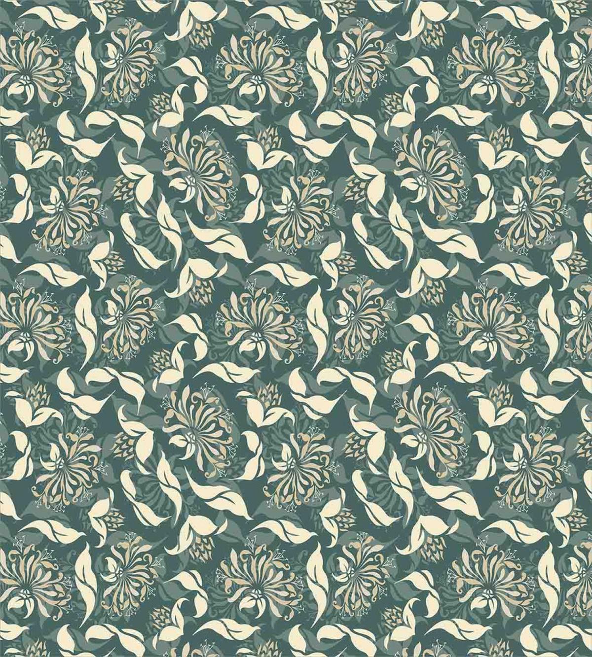 Ornamental Buds Blooms — Pattern