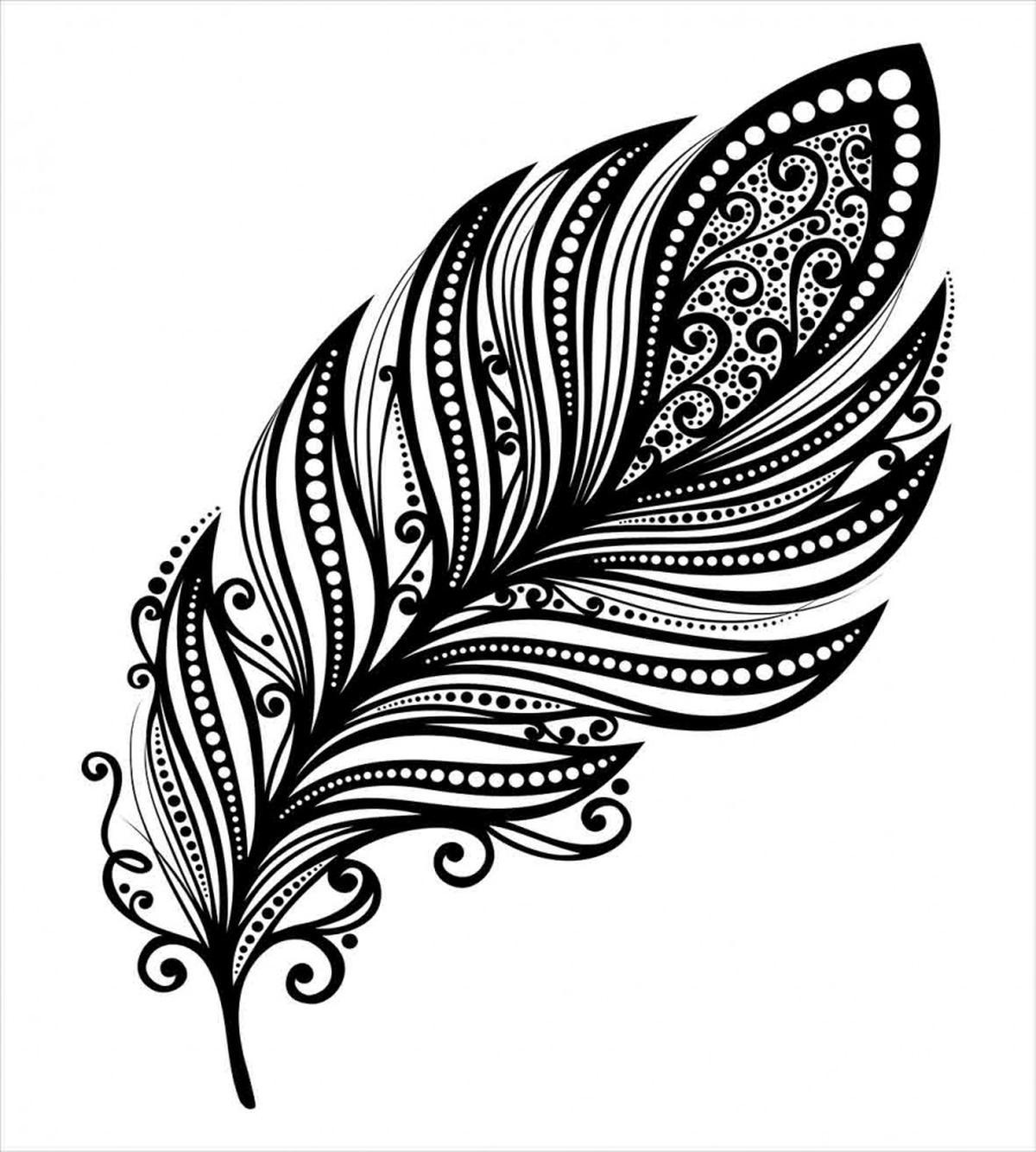 Hippie Style Motif — Pattern