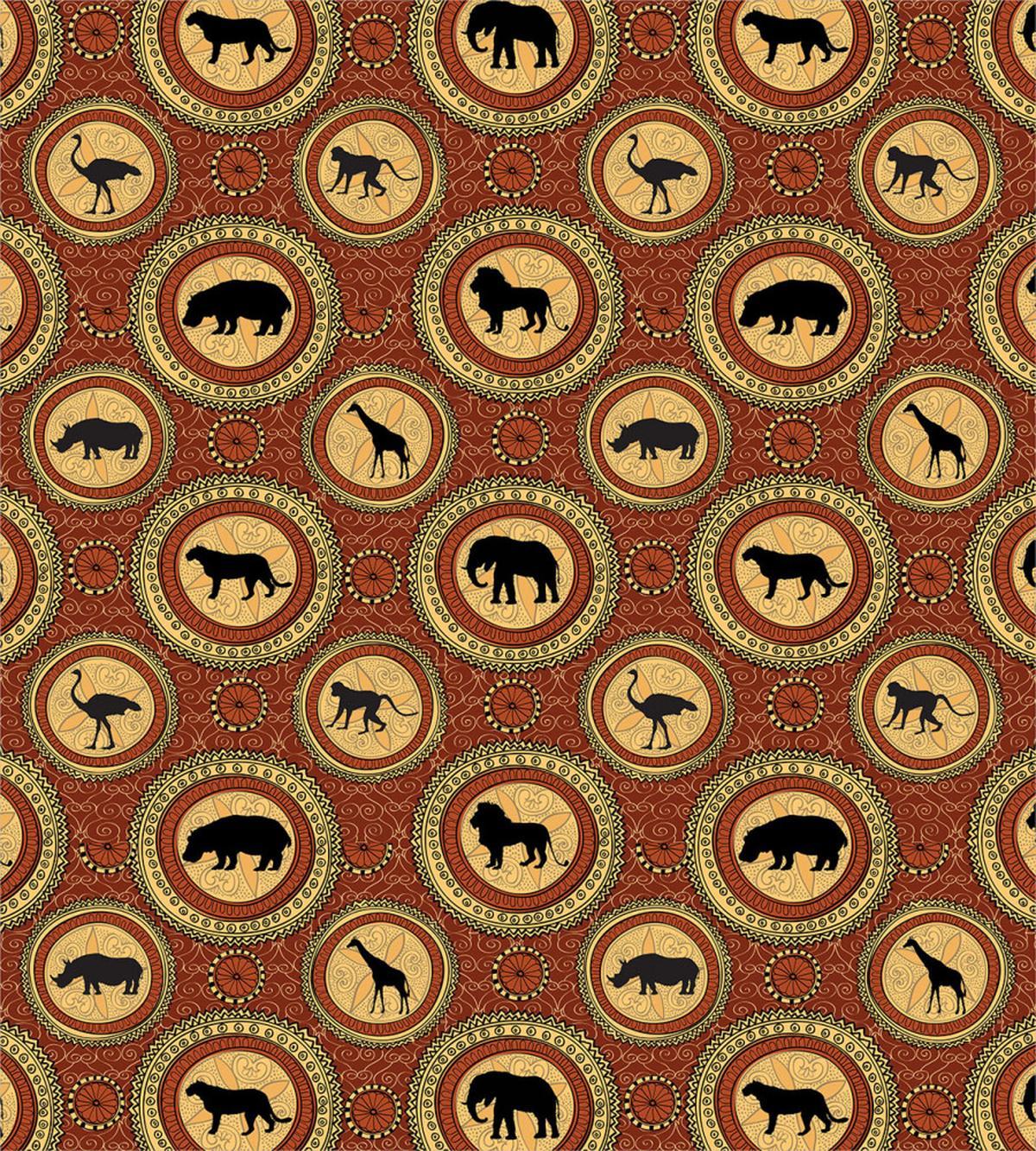 Monkey Lion Rhino — Pattern