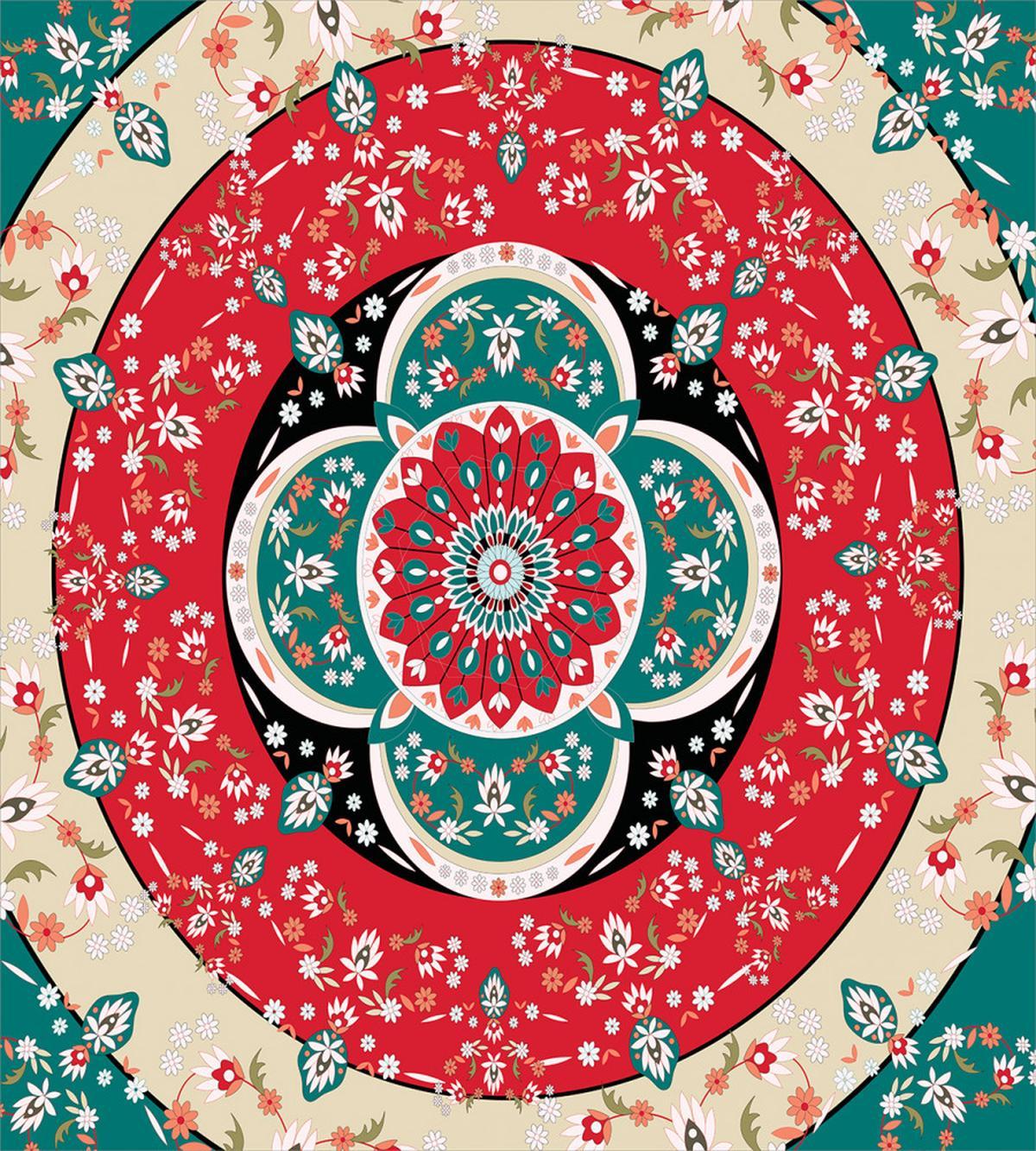 Circles Blooms — Pattern