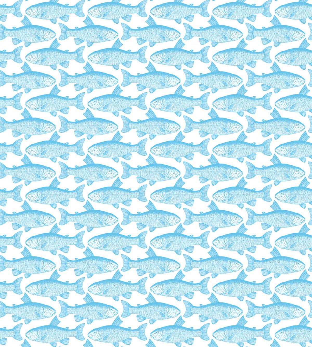 Arctic Char Sketch Art — Pattern