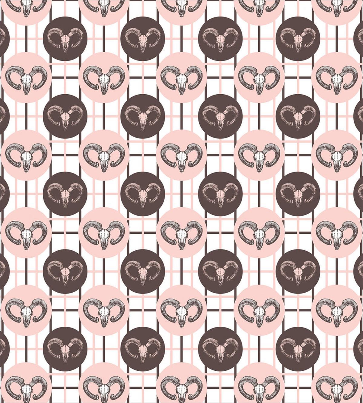 Animal Portraits on Circles — Pattern