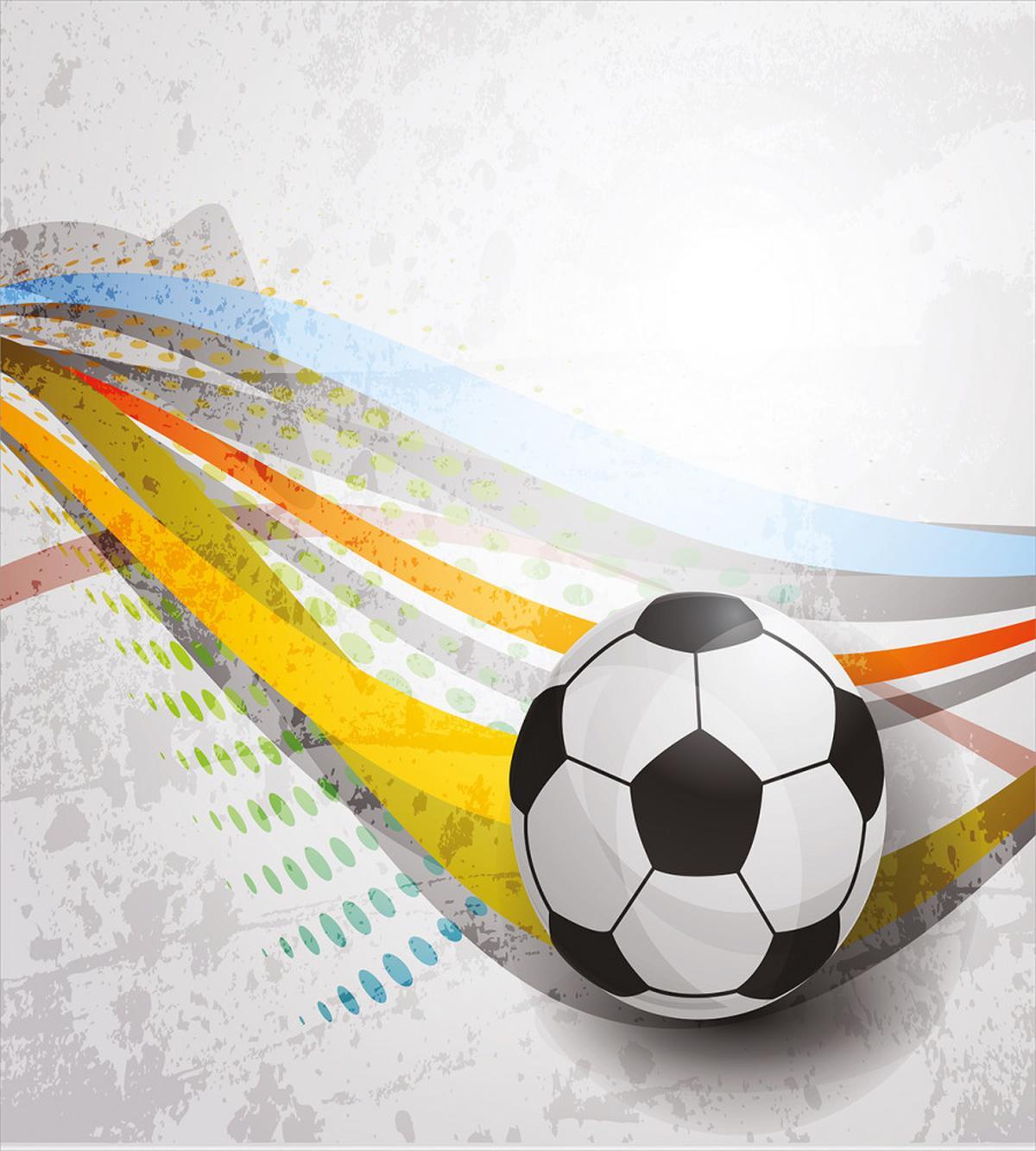 Football Soccer Lines — Pattern
