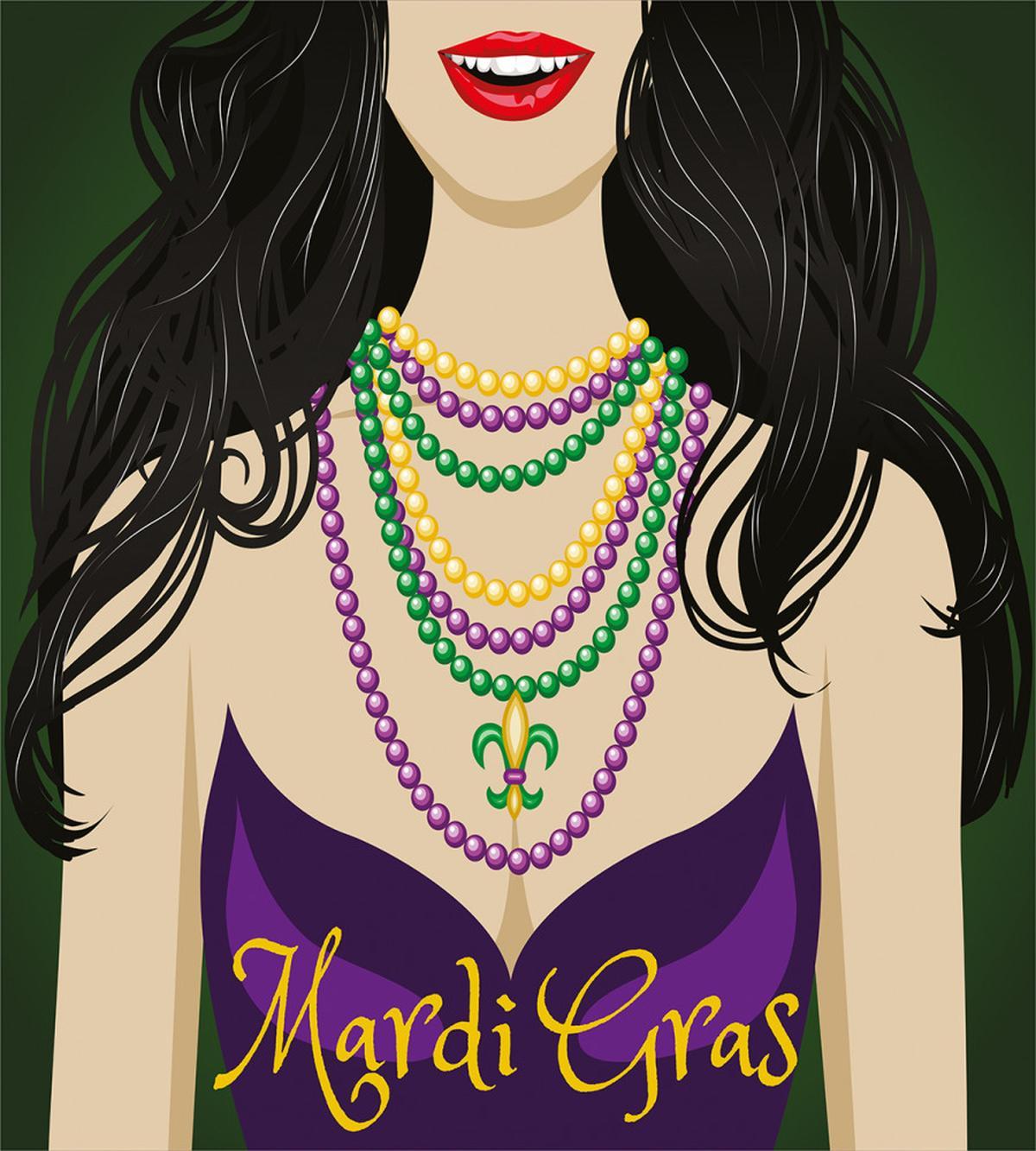 Woman in Party Dress — Pattern