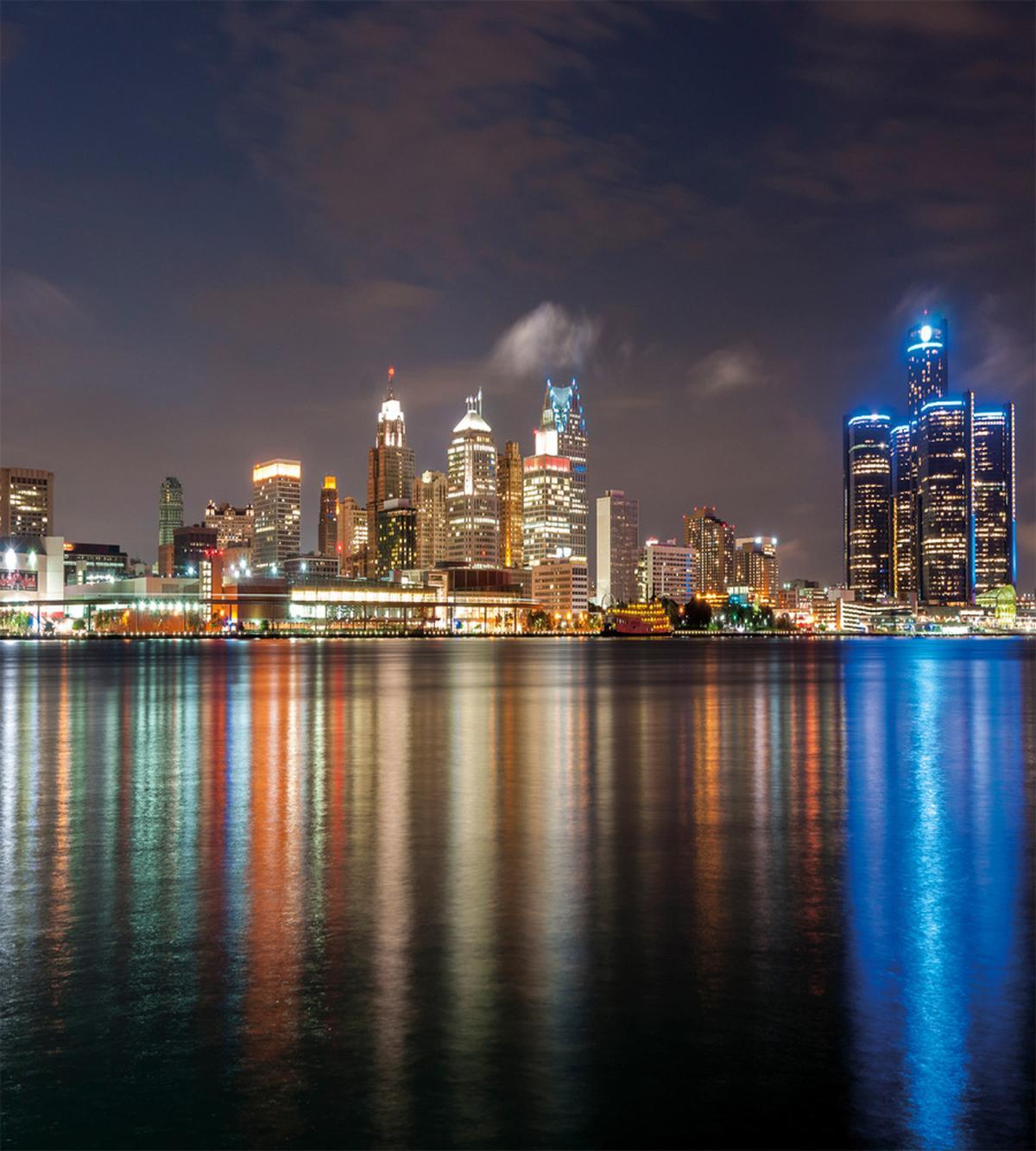 Night Time Cityscape — Pattern