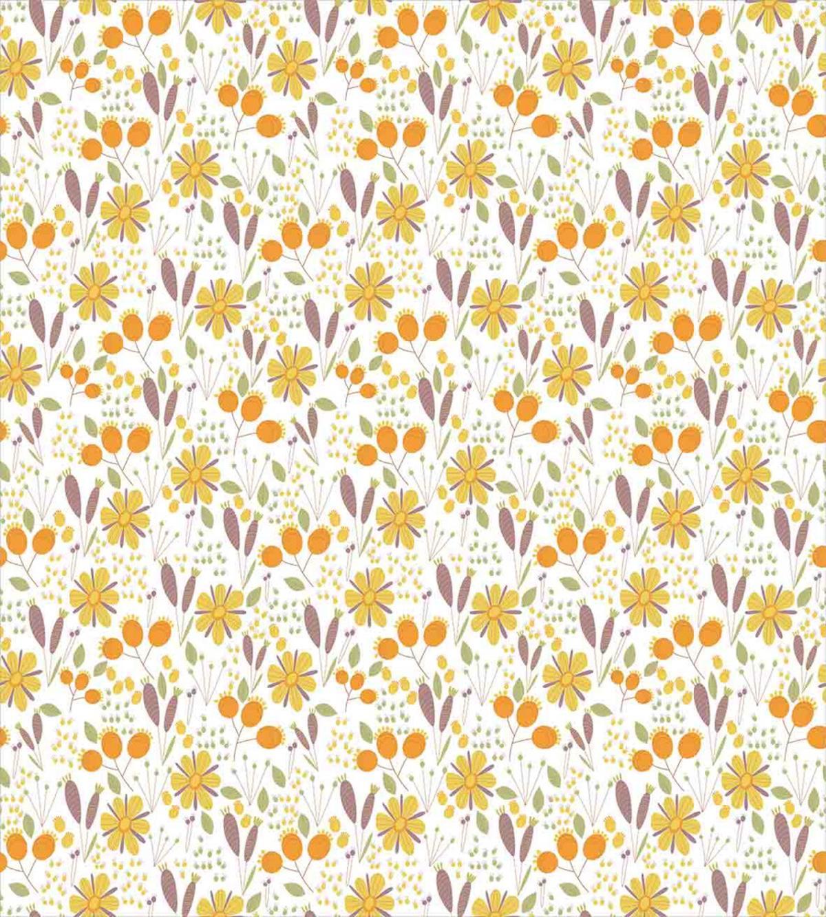 Autumn Field Foliage — Pattern