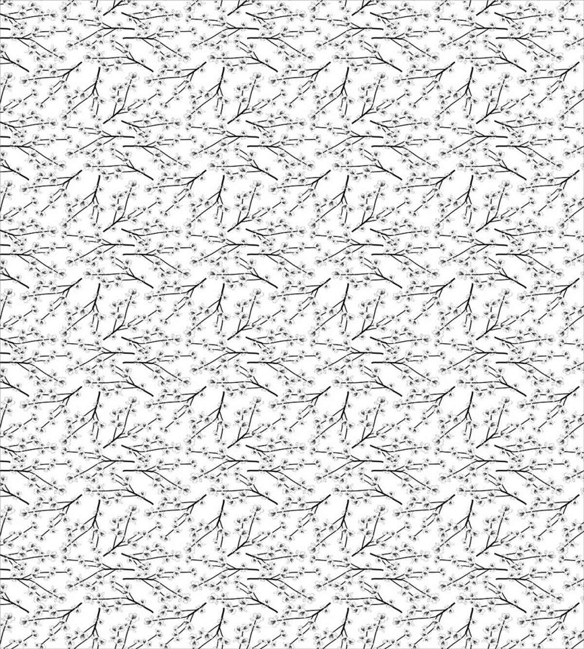 Cherry Blossom Branches — Pattern
