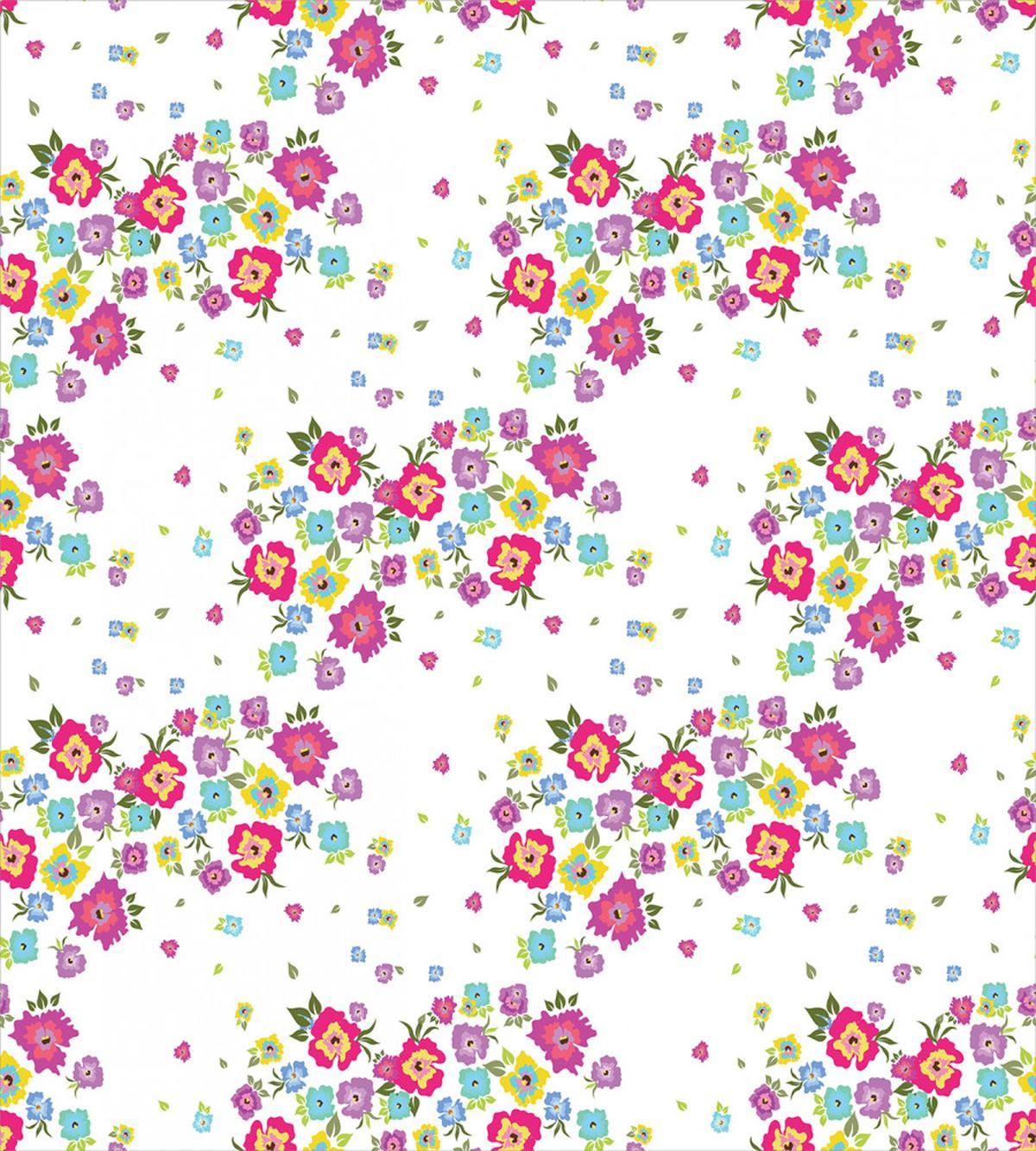 Colorful Spring Poppies — Pattern