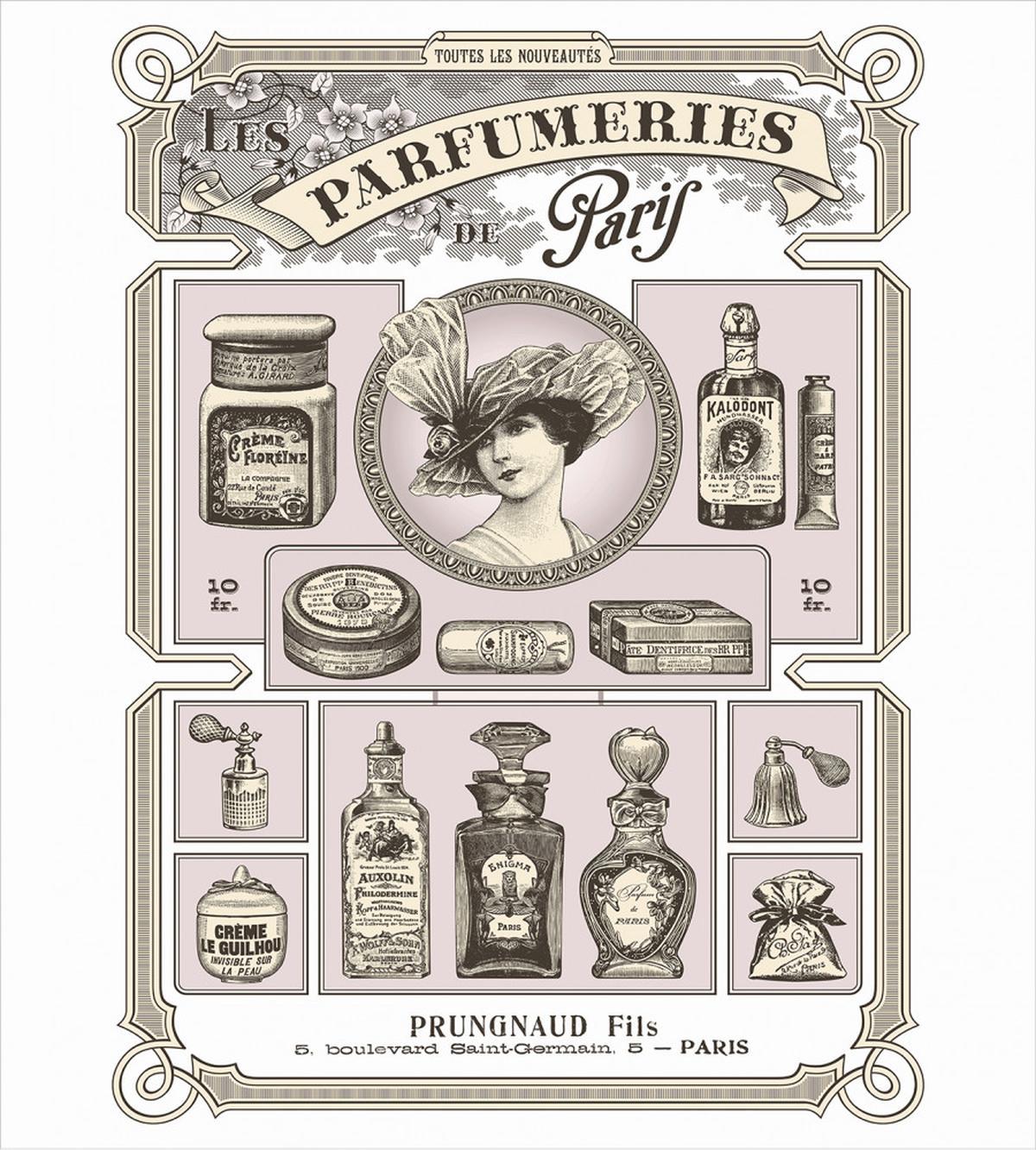 Retro Style Perfumeries — Pattern