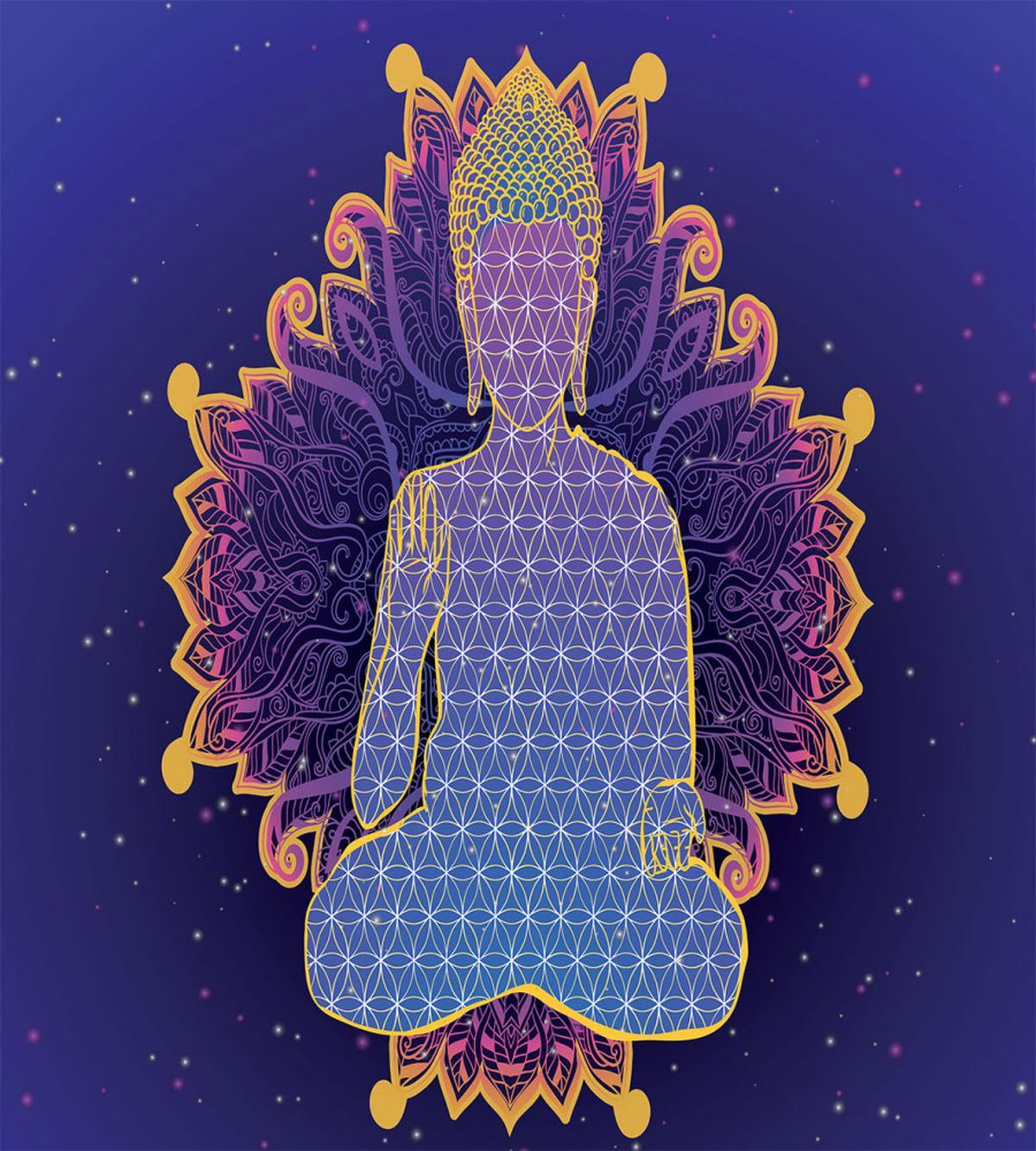 Yoga Ritual Karma Pose — Pattern