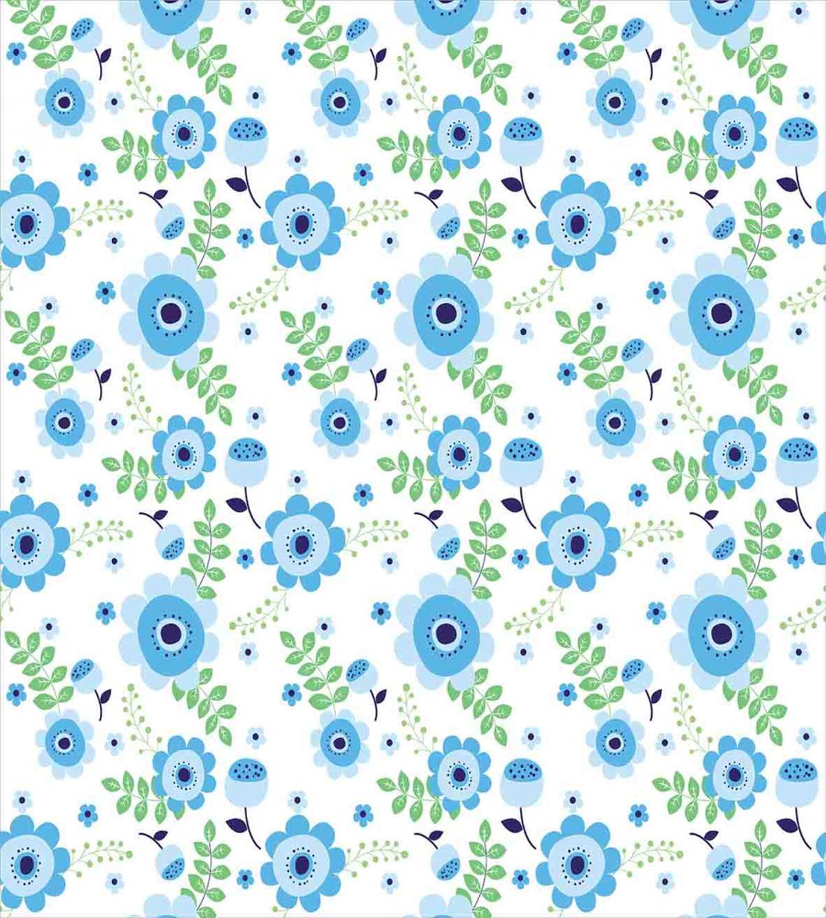 Simplistic Foliage Motif — Pattern