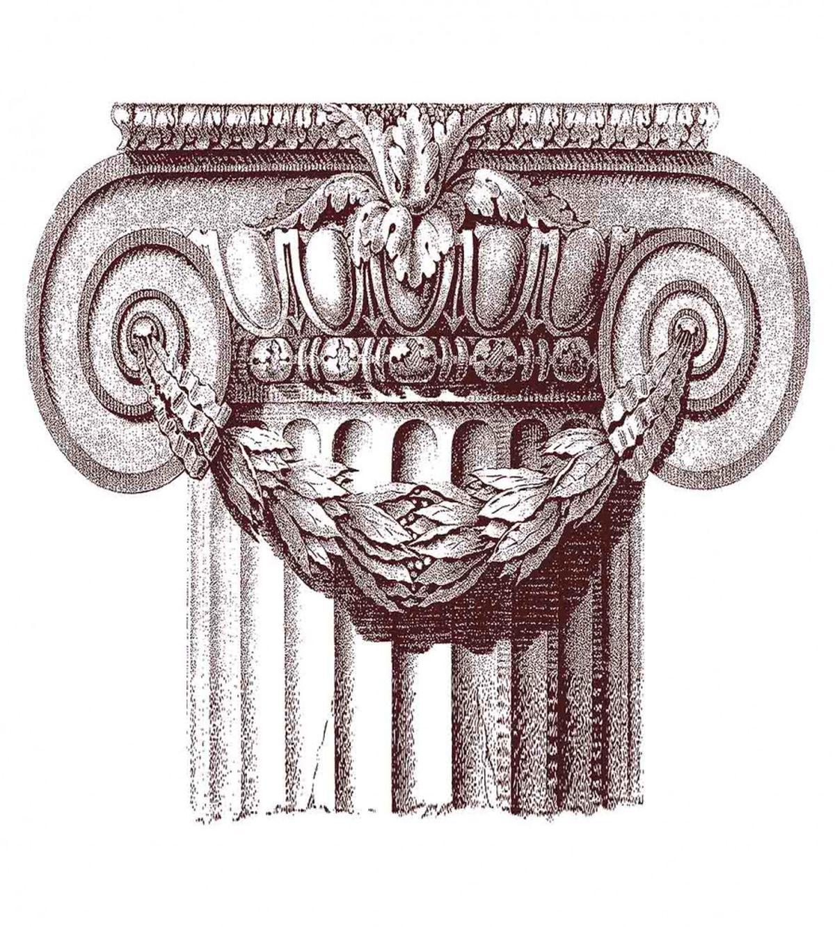 Antique Column Roman — Pattern