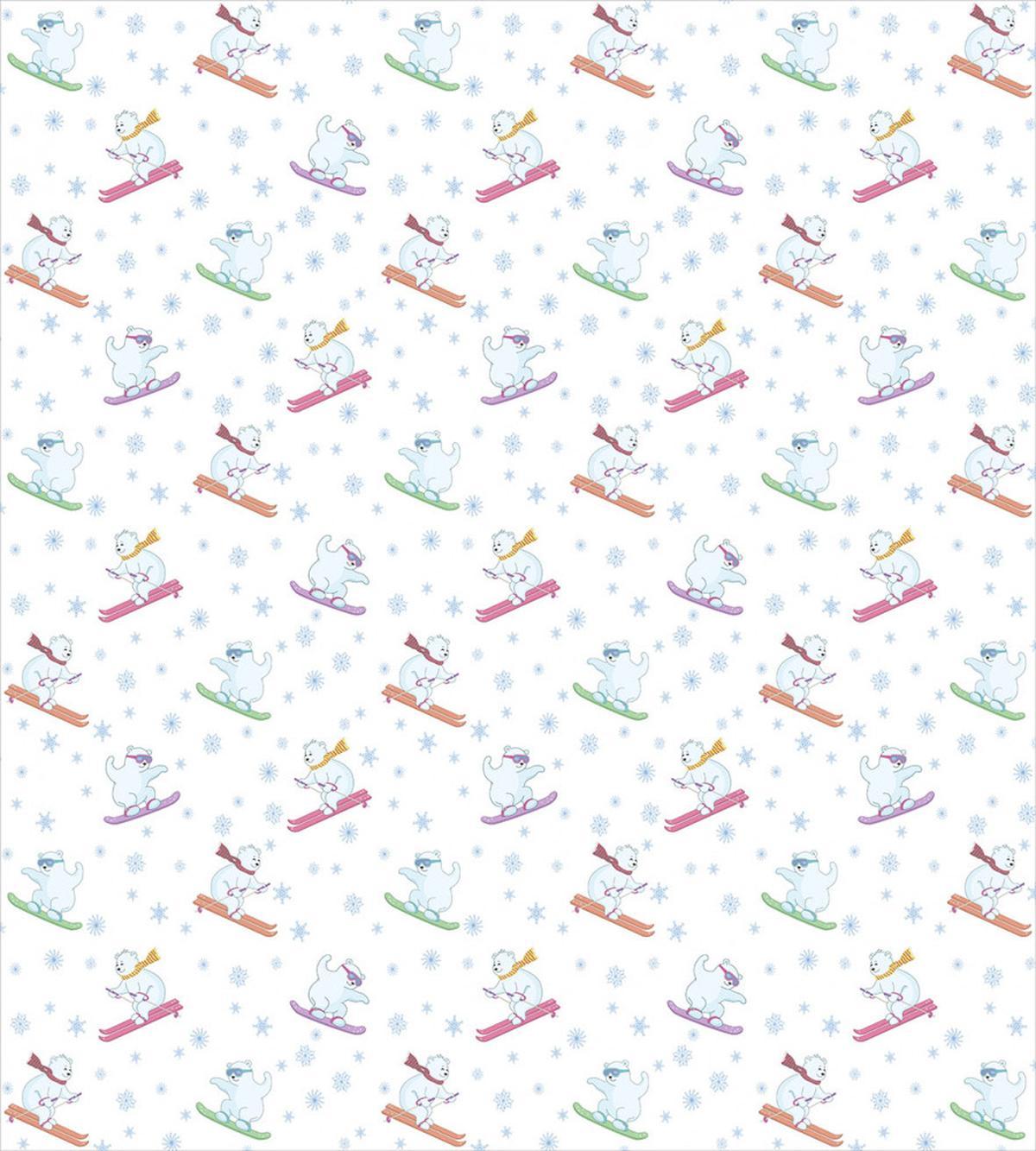 Funny Polar Teddy Bears — Pattern