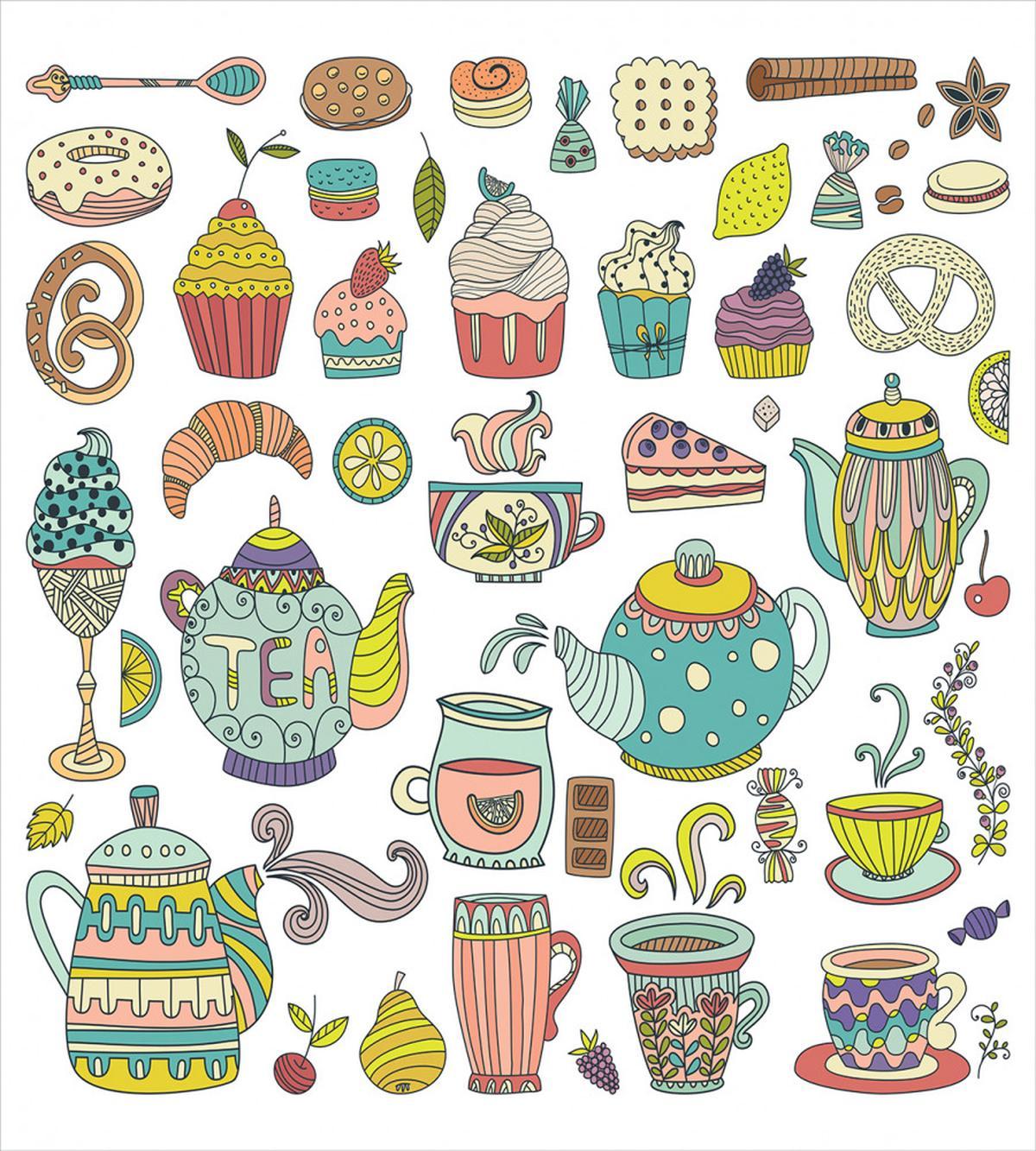Coffee and Dessert — Pattern