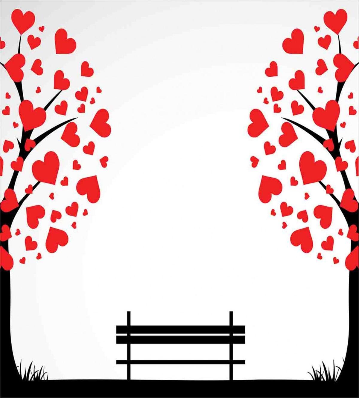 Heart Romance Love Art — Pattern