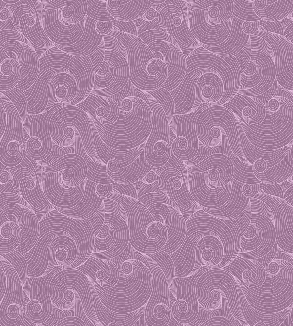Curly Lines Spirals — Pattern