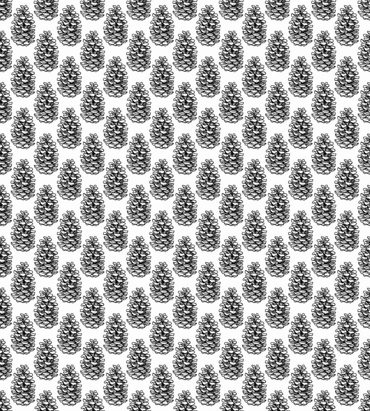 Monochrome Conifer Theme — Pattern
