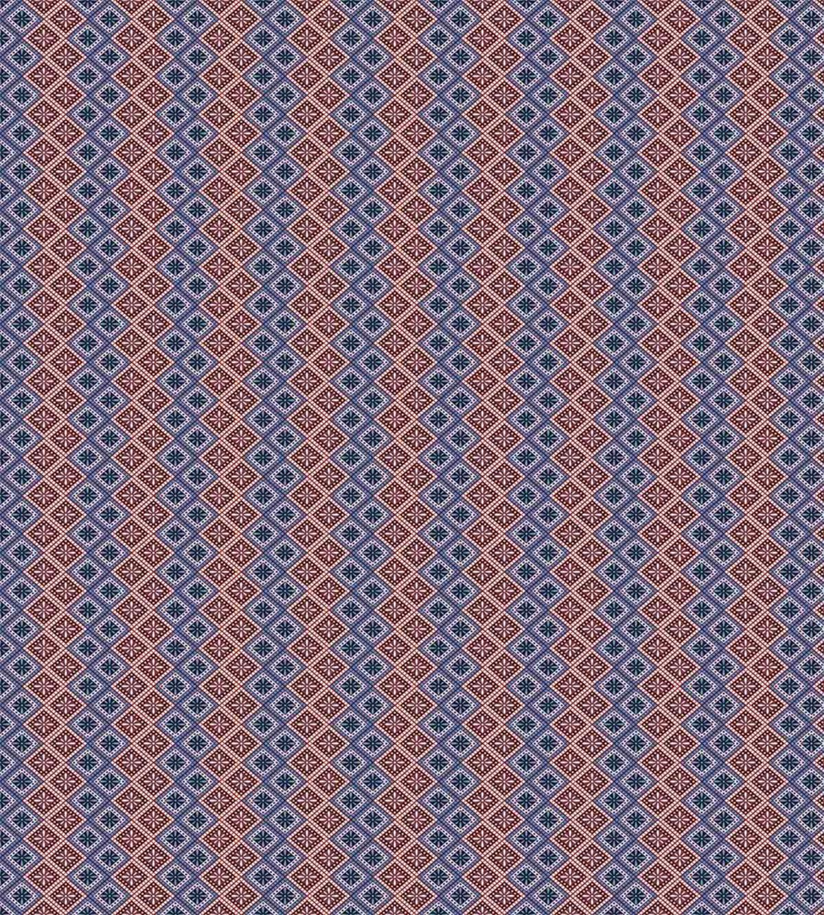 Checkered Floral Dotted — Pattern