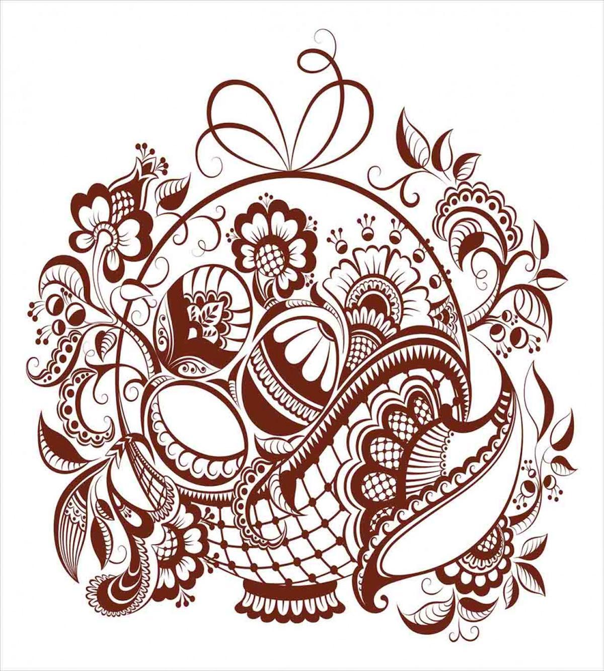 Classic Swirls Blossom — Pattern