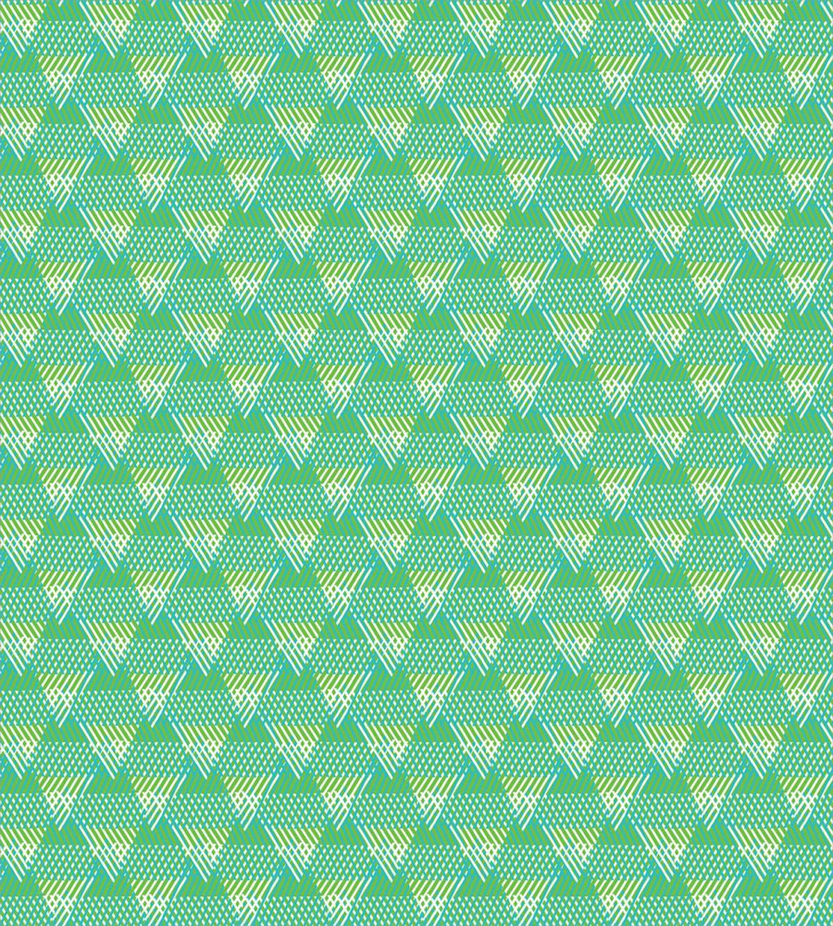 Striped Triangles Hipster — Pattern