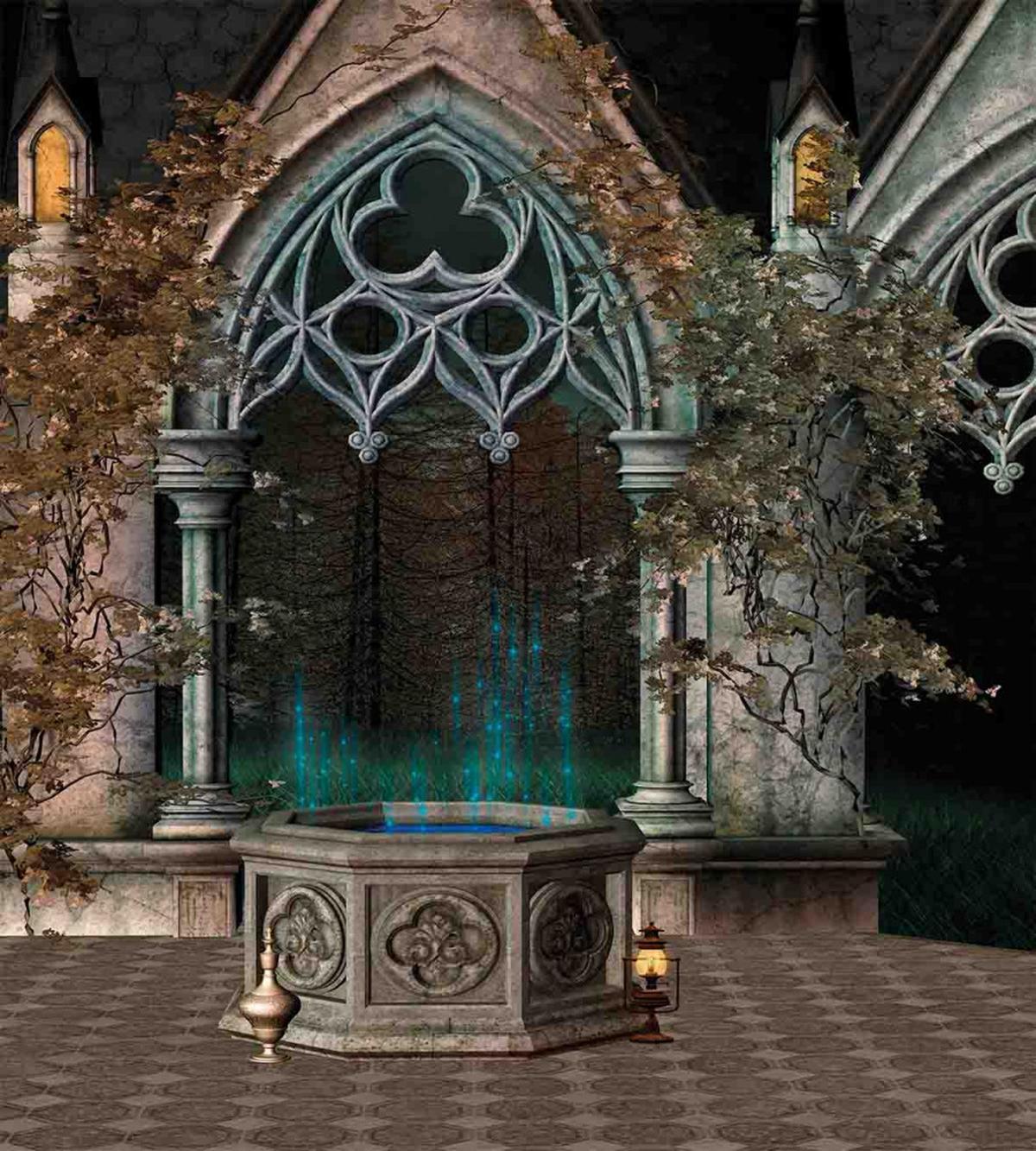 Old Gateway to Forest — Pattern
