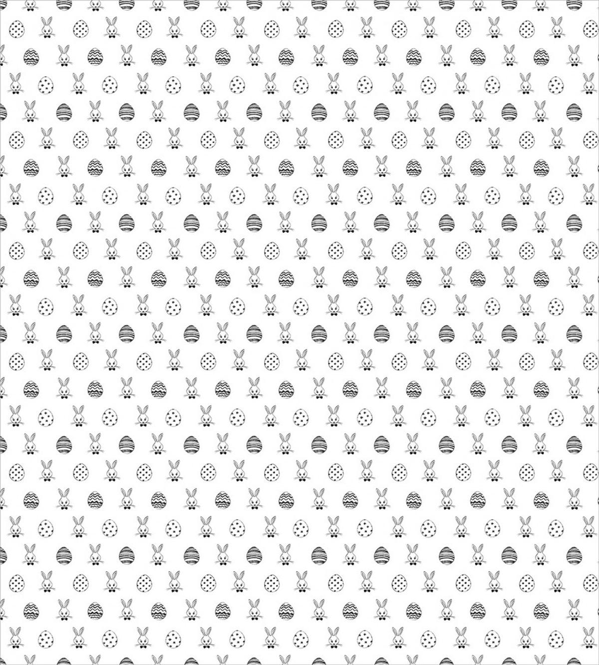 Rabbits Patterned Eggs — Pattern
