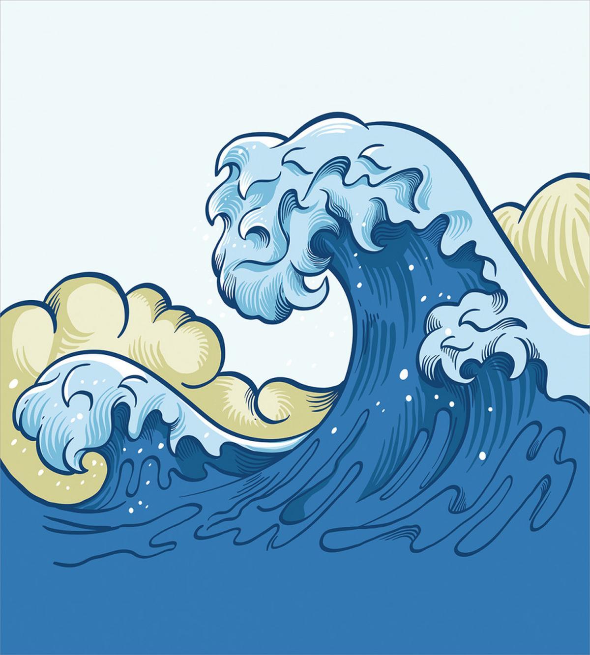 Cartoon Ocean — Pattern