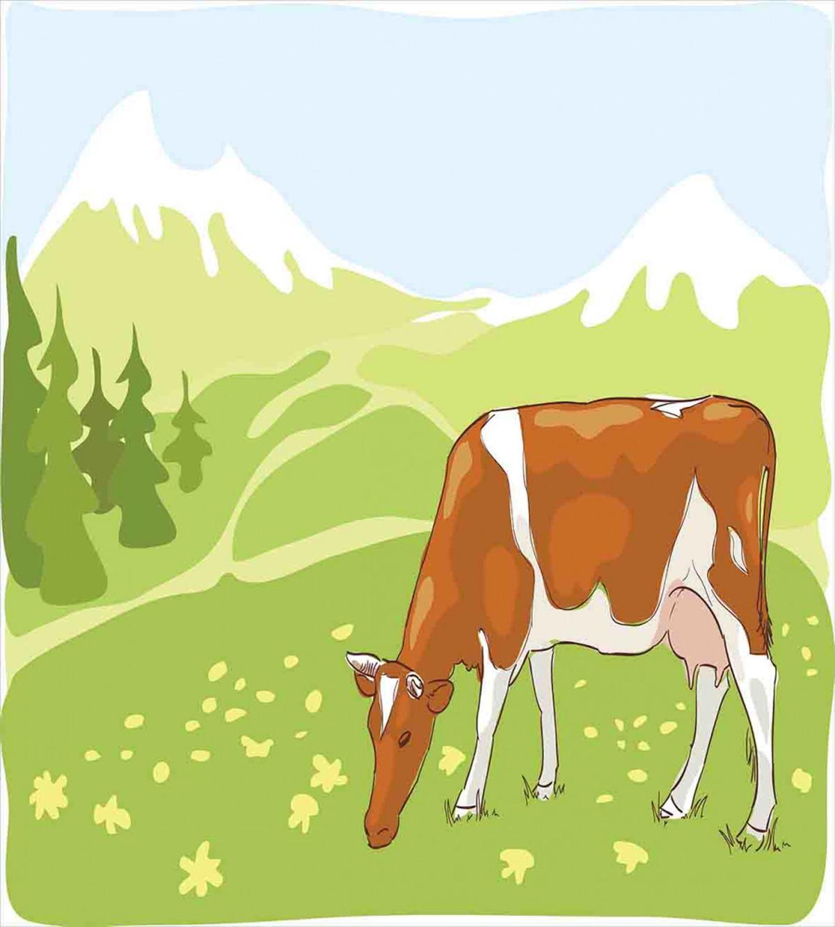 Alpine Meadow Nature — Pattern