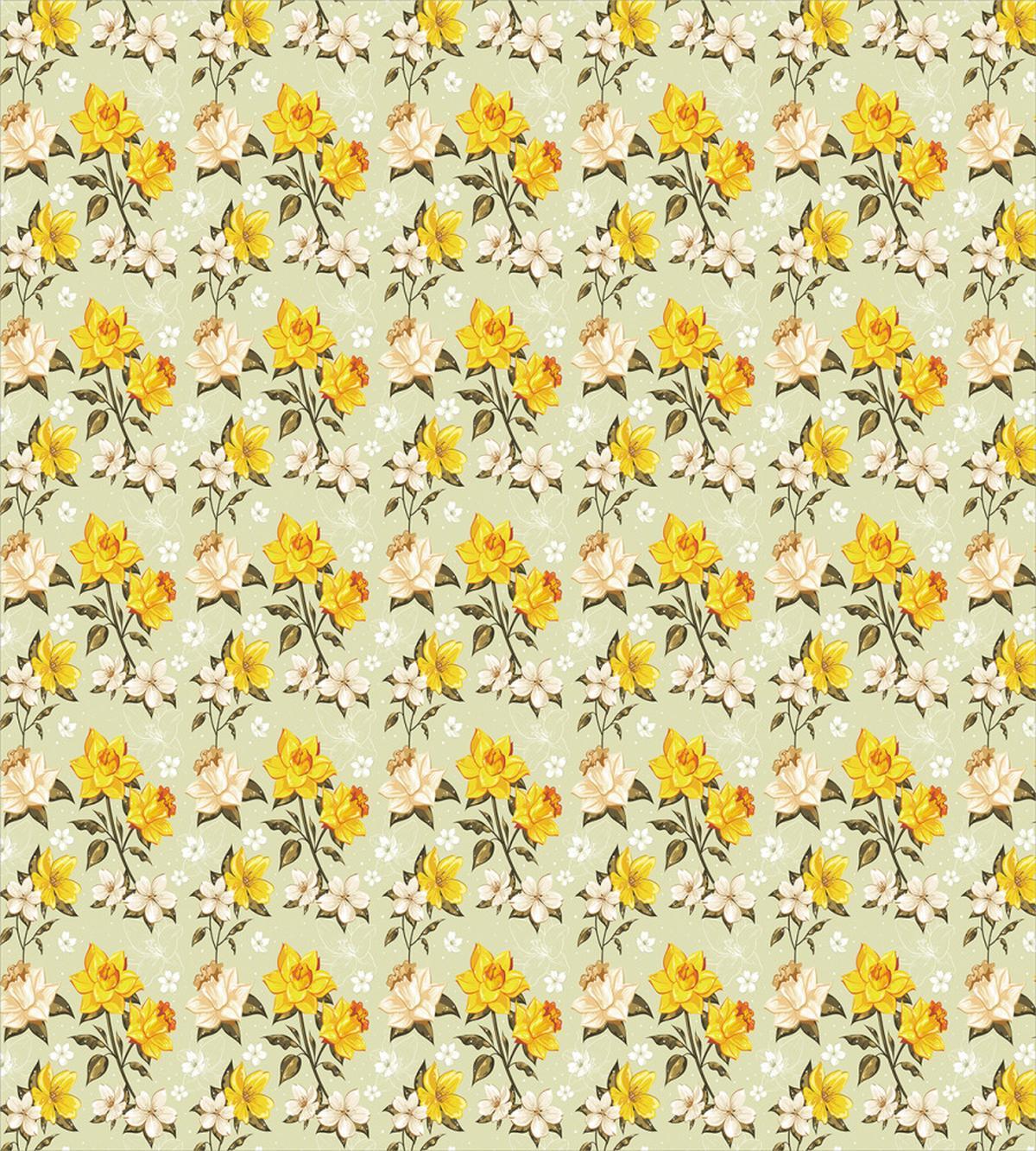 Narcissus Wildflowers — Pattern