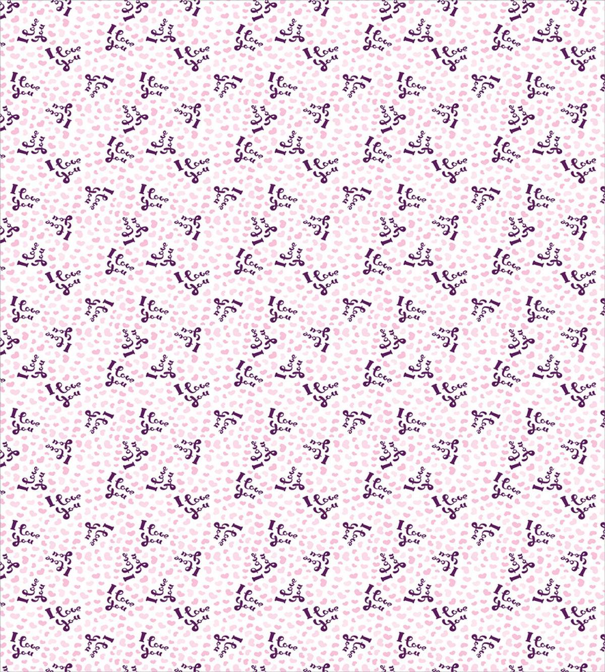 Childish Pink Hearts — Pattern