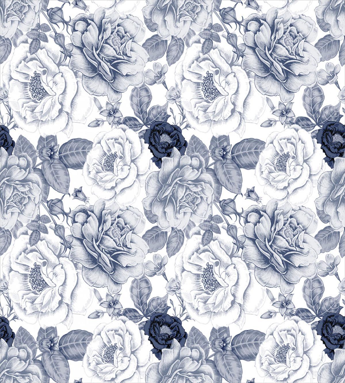 Garden Spring Roses — Pattern