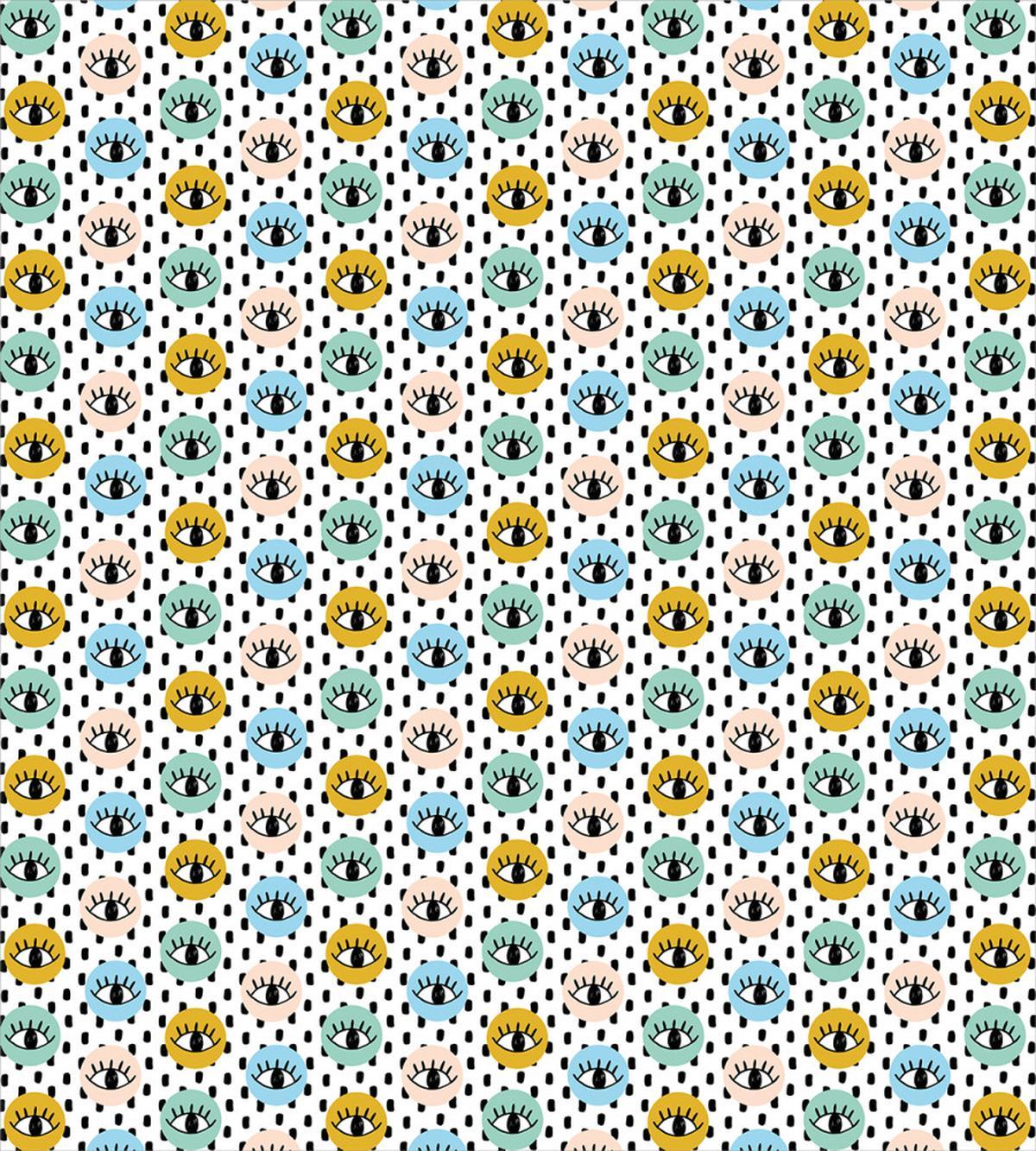 Doodle Hipster Dotted — Pattern