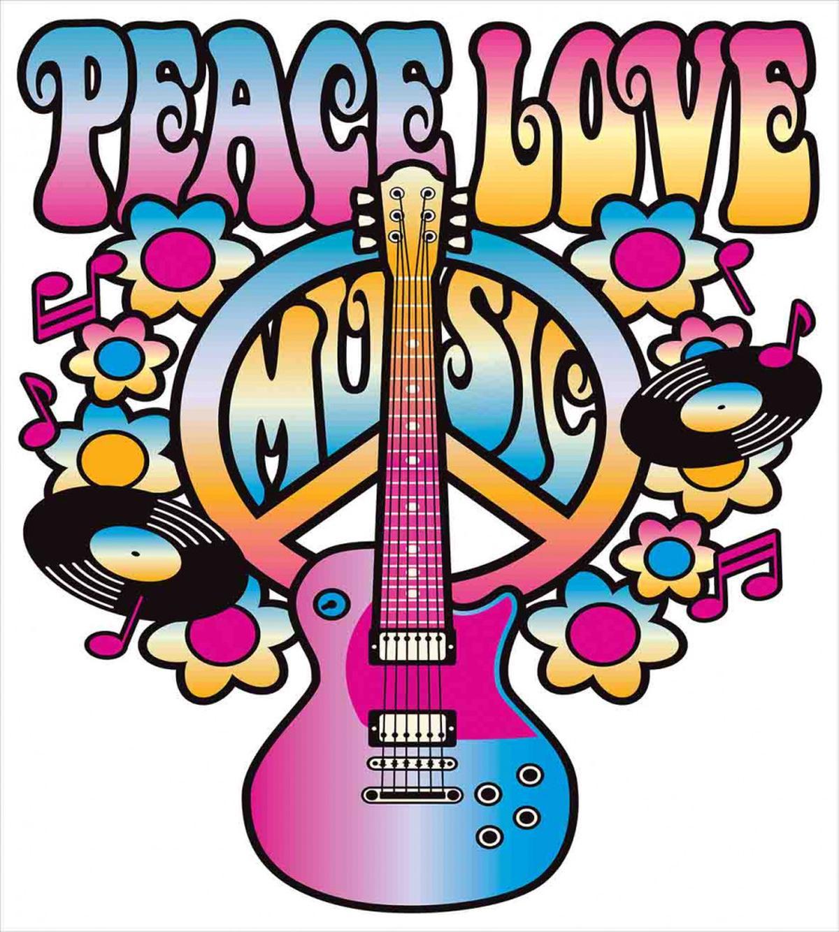 Peace Love Vinyl Music — Pattern