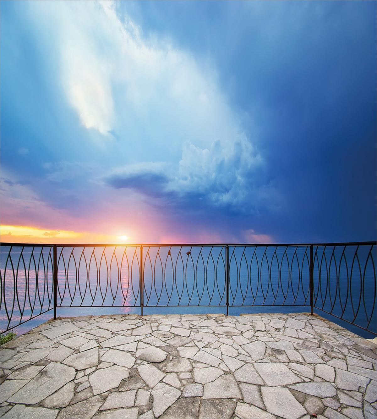 Balcony View Landscape — Pattern